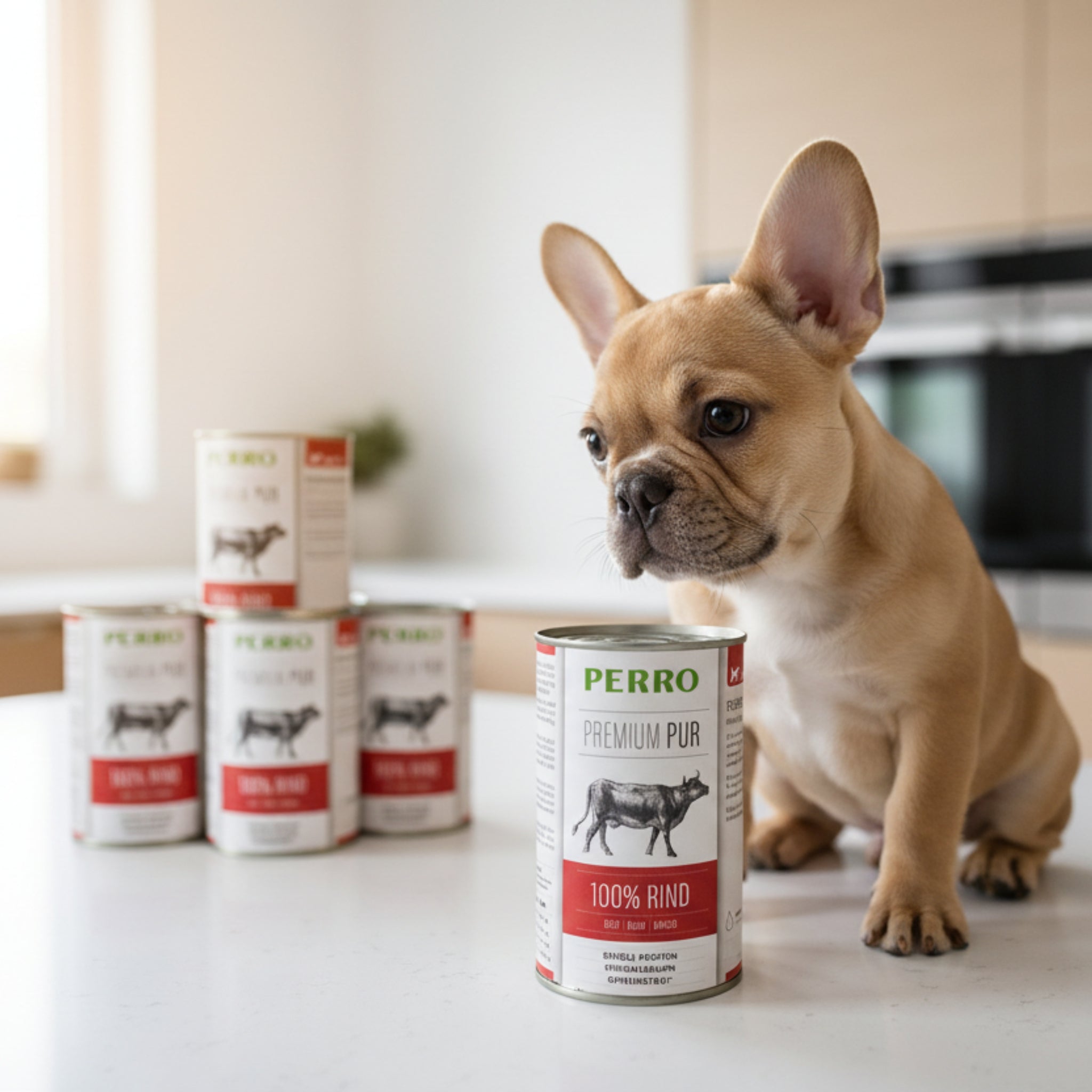 Perro Premium Pur Rind Nassfutter – 100% Singleprotein für Hunde mit Allergien & sensibler Verdauung – Hypoallergen, Getreidefrei & Schonend - Woofshack