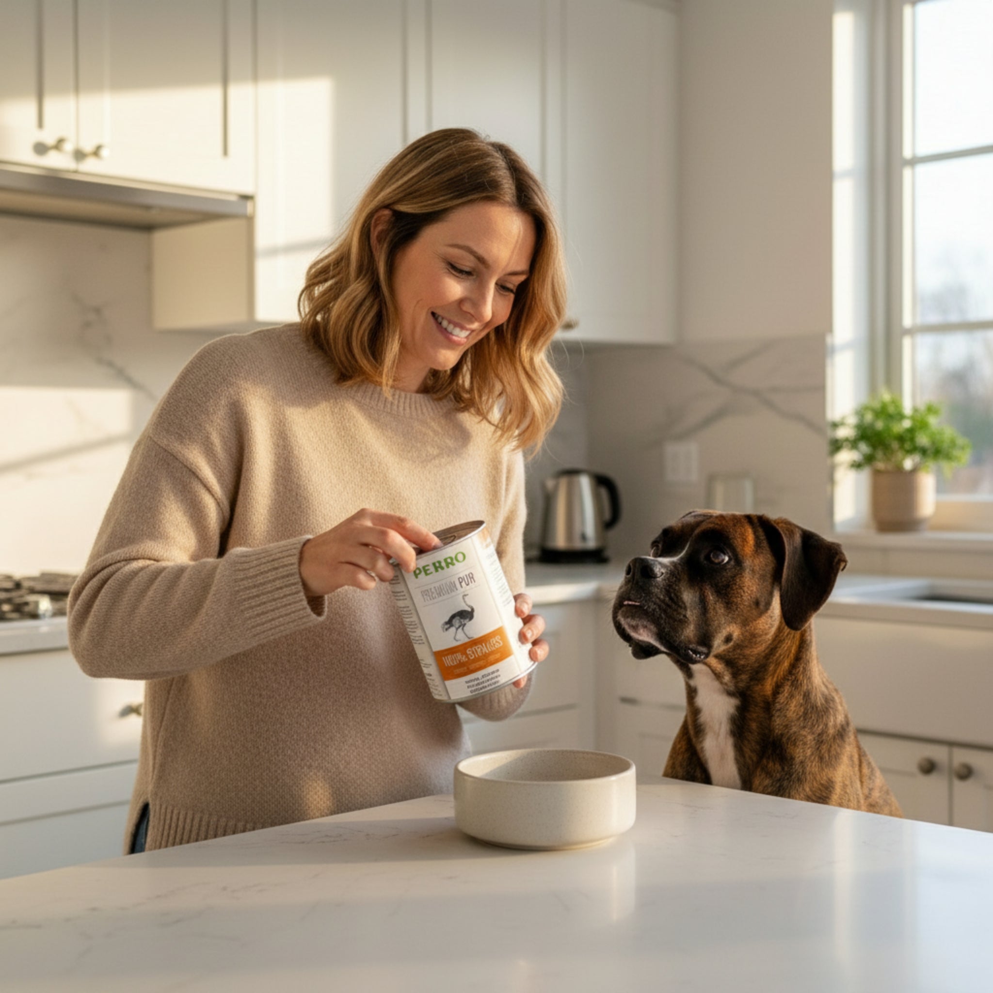 Perro Premium Pur Strauß - Hunde Nassfutter - Woofshack