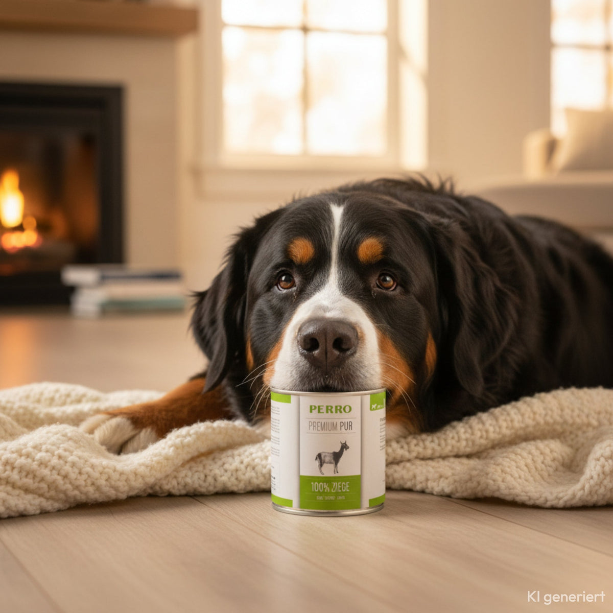 Perro Premium Pur Ziege – Hochwertiges Monoprotein-Nassfutter aus reiner Ziege für sensible Hunde, Allergiker & wählerische Feinschmecker - Woofshack