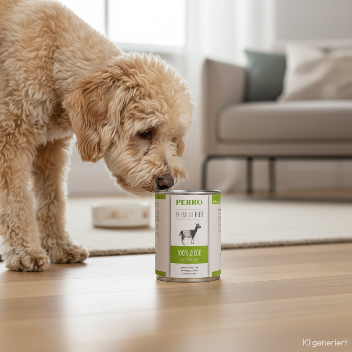 Perro Premium Pur Ziege – Hochwertiges Monoprotein-Nassfutter aus reiner Ziege für sensible Hunde, Allergiker & wählerische Feinschmecker - Woofshack