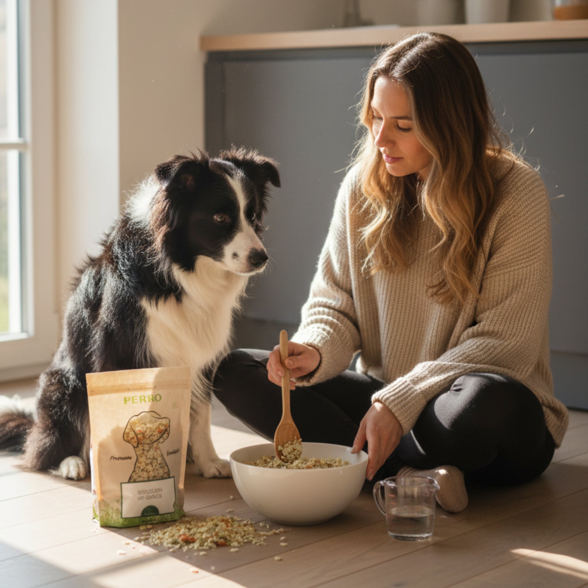 Perro Reisflocken mit Gemüse – Leicht verdauliche Schonkost für Hunde bei Magen - Darm - Problemen, Durchfall & Aufbaukost - Woofshack