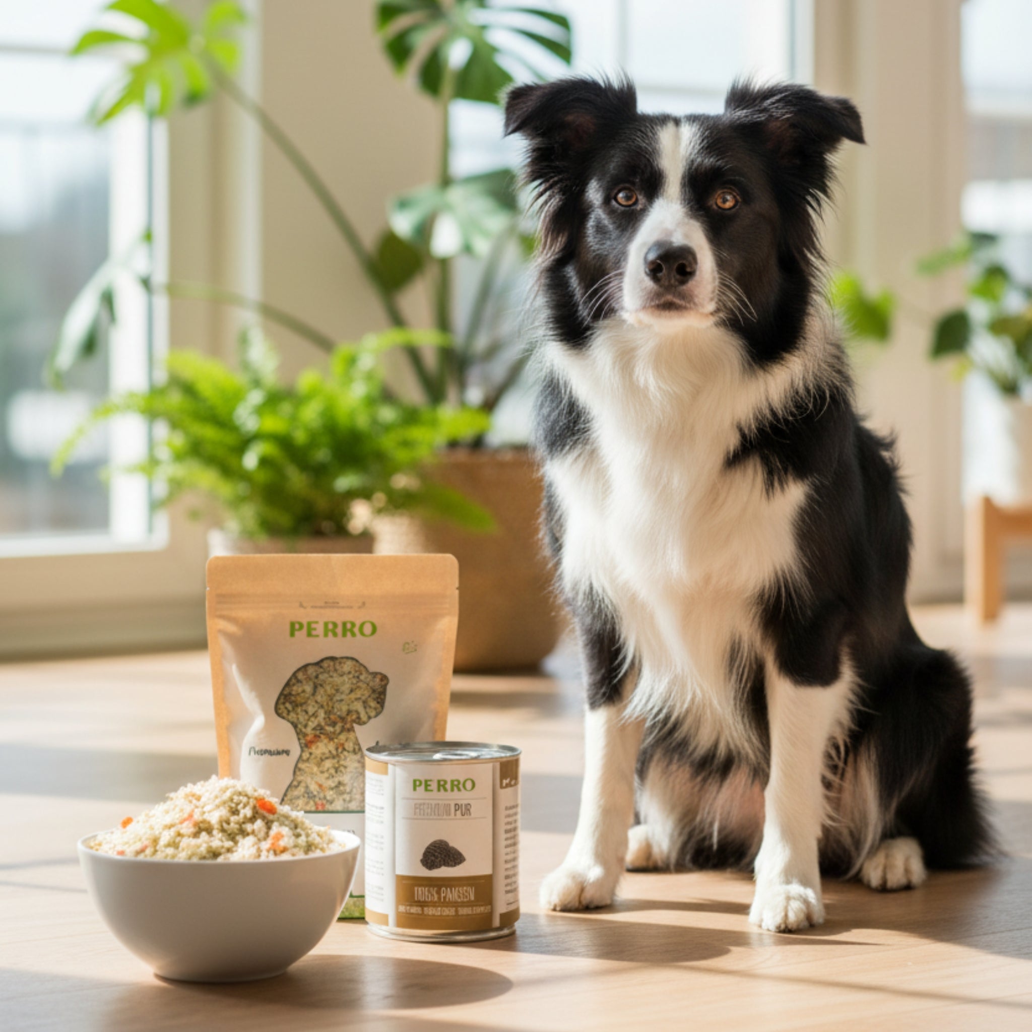 Perro Reisflocken mit Gemüse – Leicht verdauliche Schonkost für Hunde bei Magen - Darm - Problemen, Durchfall & Aufbaukost - Woofshack