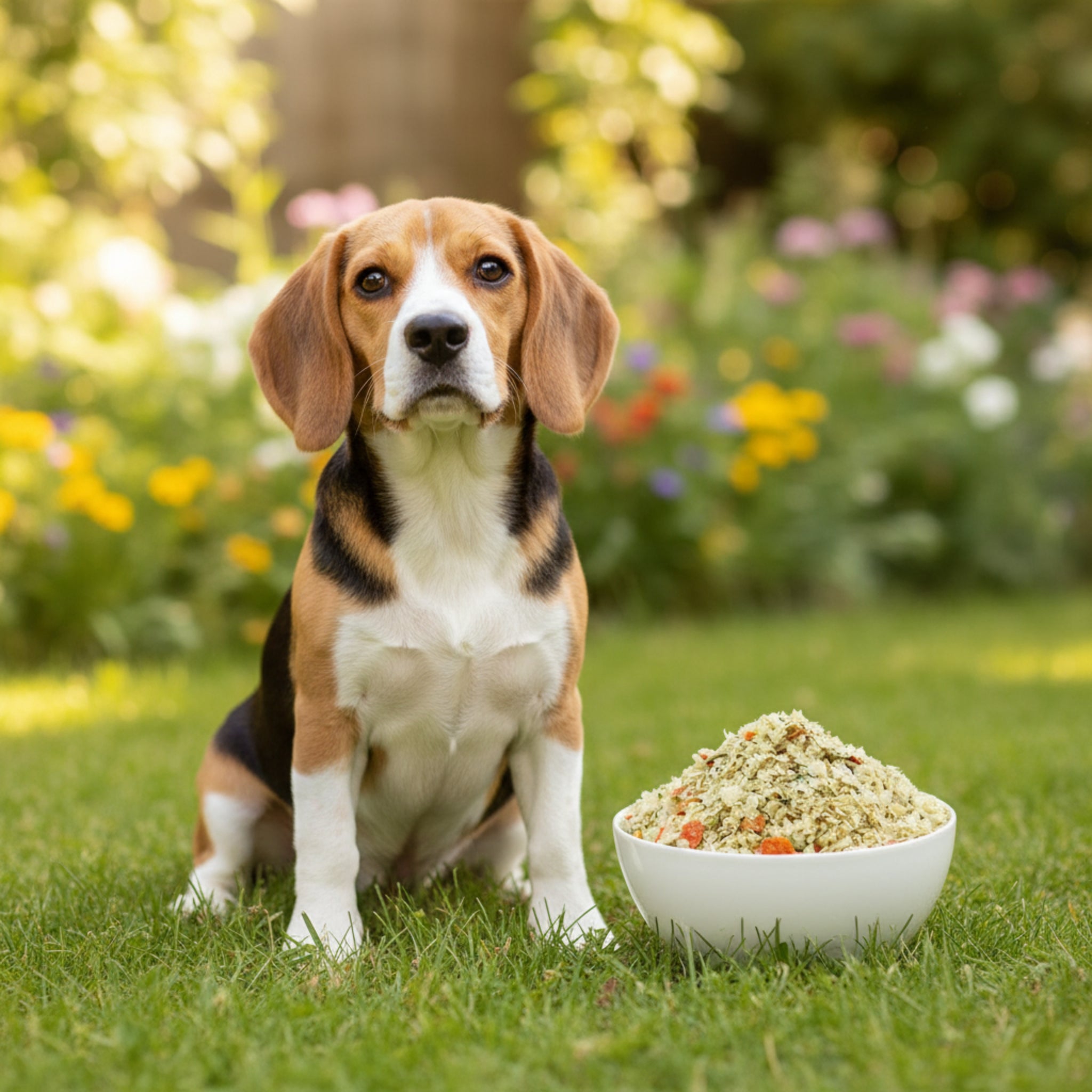 Perro Reisflocken mit Gemüse – Leicht verdauliche Schonkost für Hunde bei Magen - Darm - Problemen, Durchfall & Aufbaukost - Woofshack