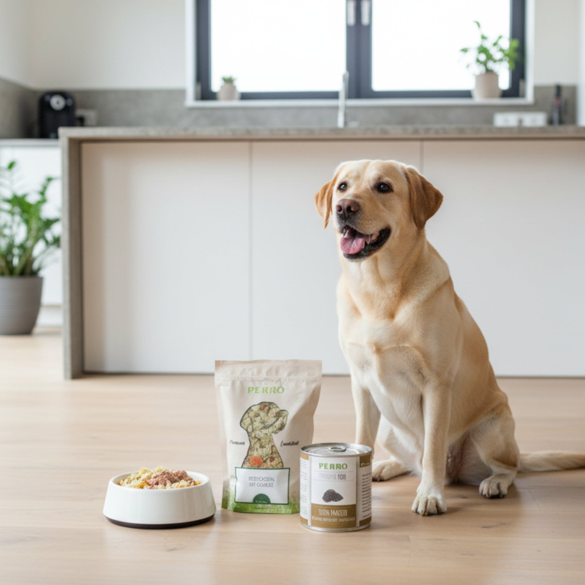 Perro Reisflocken mit Gemüse – Leicht verdauliche Schonkost für Hunde bei Magen - Darm - Problemen, Durchfall & Aufbaukost - Woofshack