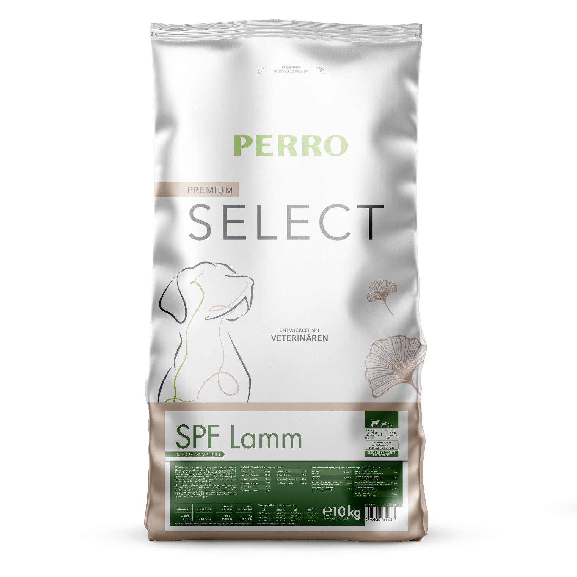 Perro Select SPF Lamm, große Rassen - Hunde Trockenfutter - Woofshack