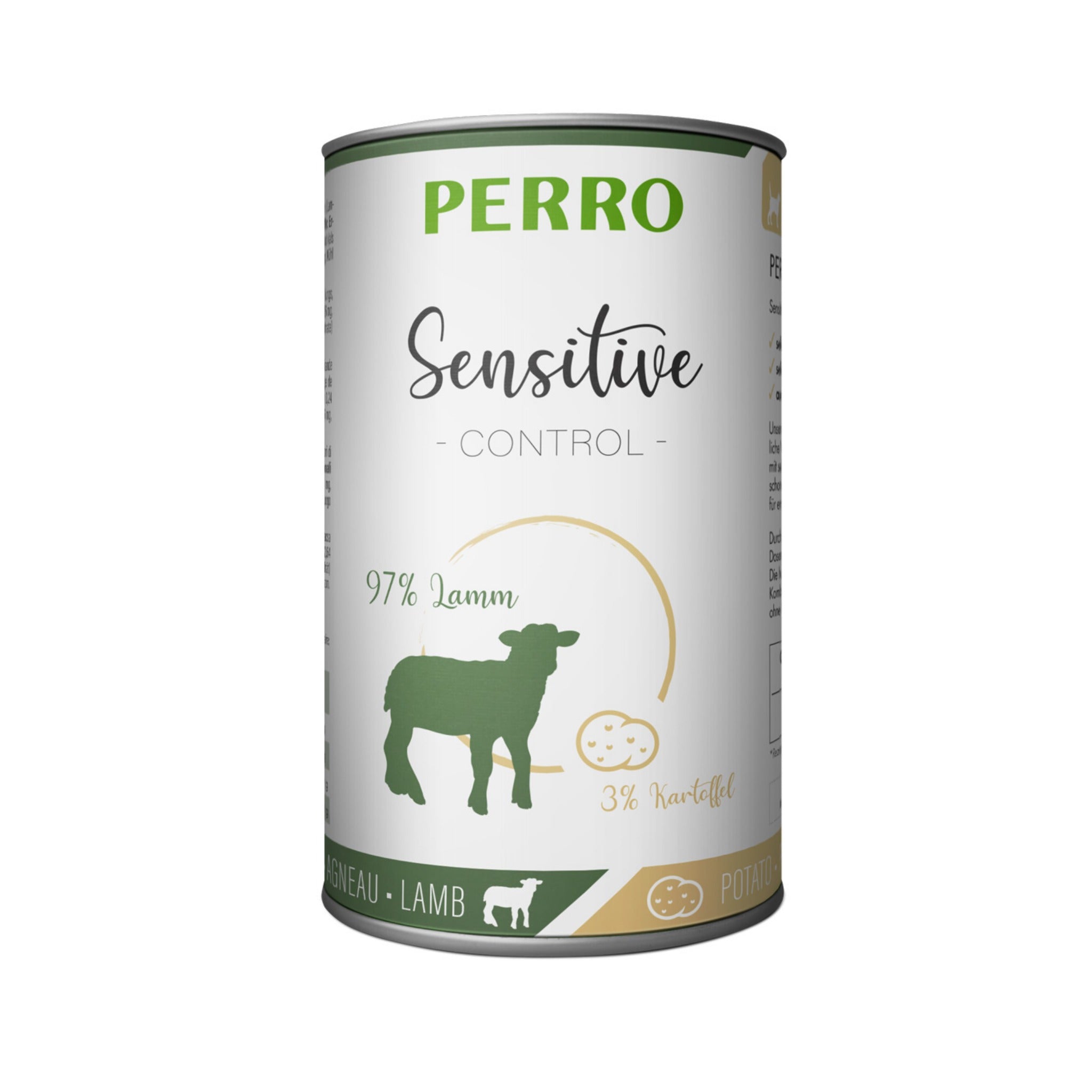 Perro Sensitive Control Lamm & Kartoffeln - Hunde Nassfutter - Woofshack