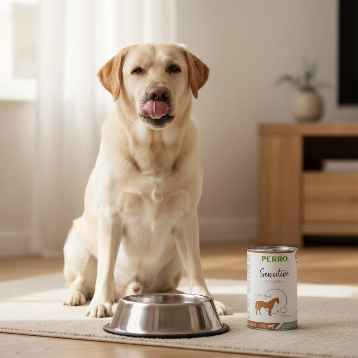 Perro Sensitive Control Pferd & Gemüse – Hypoallergenes Premium Nassfutter für Hunde mit Futtermittelallergien, Getreidefrei & Glutenfrei - Woofshack