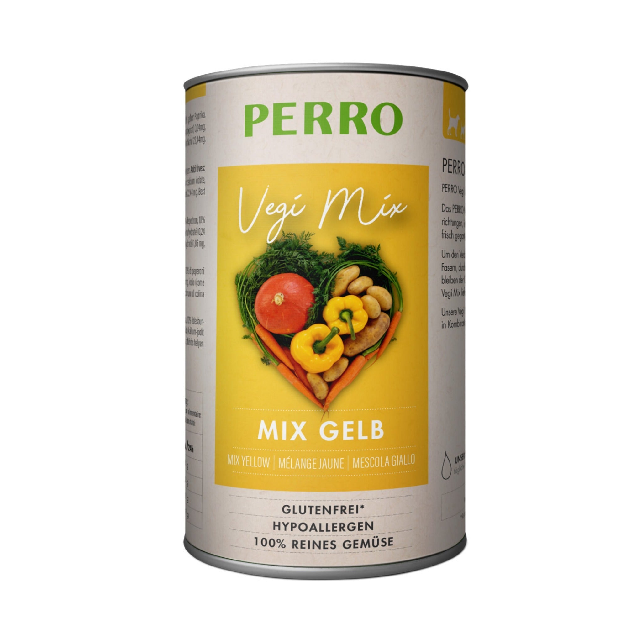 Perro Vegi Mix Gelb - 100% Gemüse - Woofshack