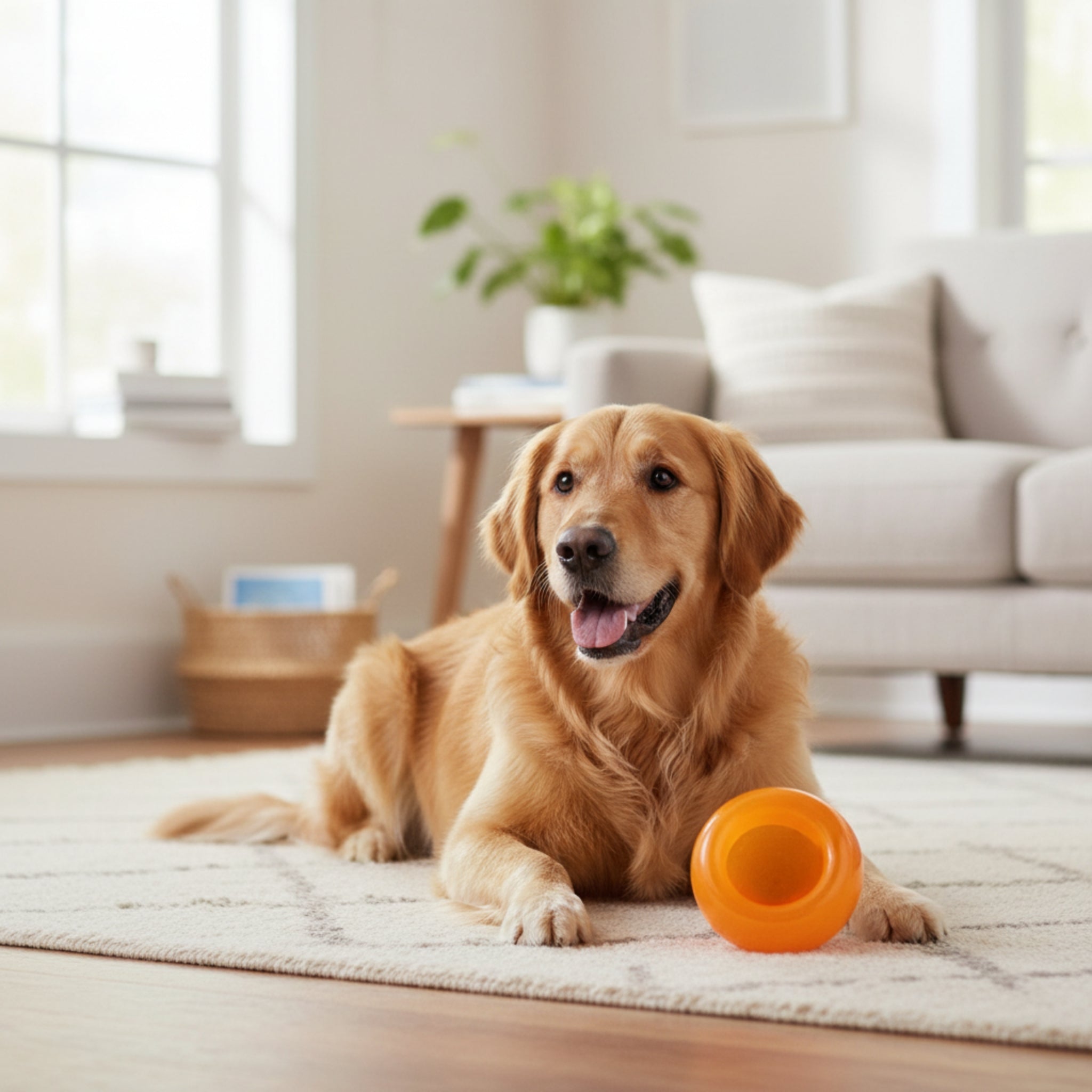 Planet Dog Orbee - Tuff Snoop Intelligenzspielzeug – Interaktiver Leckerli - Spender gegen Langeweile & für mentale Auslastung - Woofshack