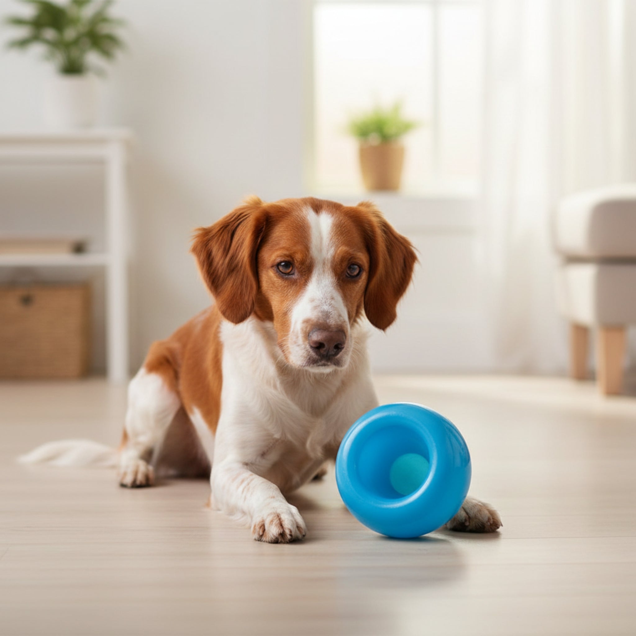 Planet Dog Orbee - Tuff Snoop Intelligenzspielzeug – Interaktiver Leckerli - Spender gegen Langeweile & für mentale Auslastung - Woofshack