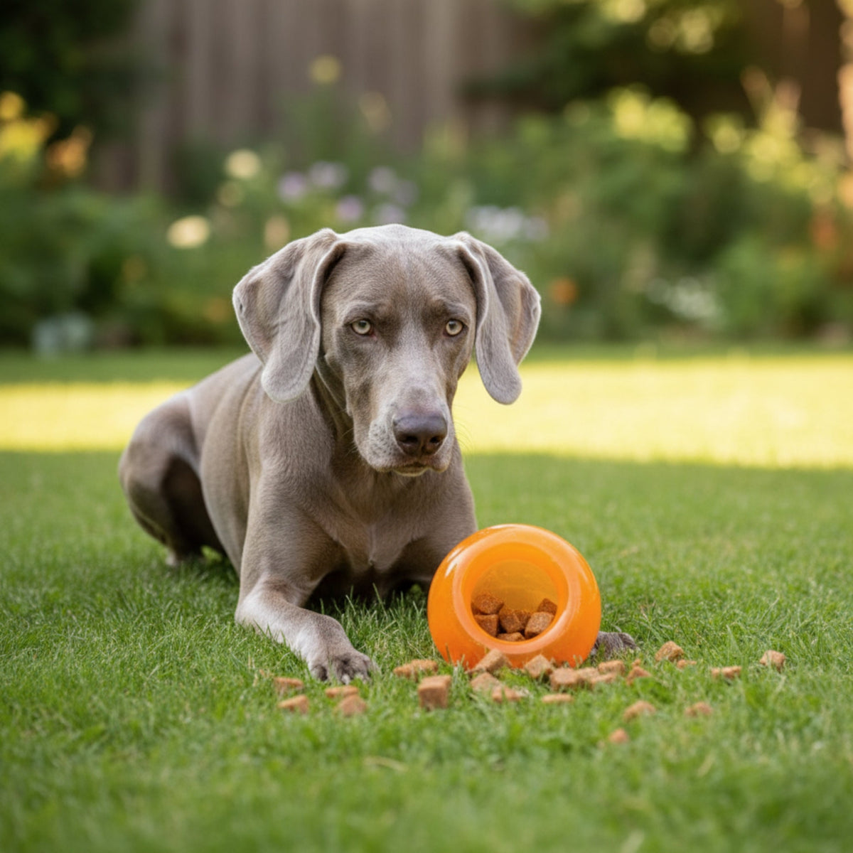 Planet Dog Orbee - Tuff Snoop Intelligenzspielzeug – Interaktiver Leckerli - Spender gegen Langeweile & für mentale Auslastung - Woofshack