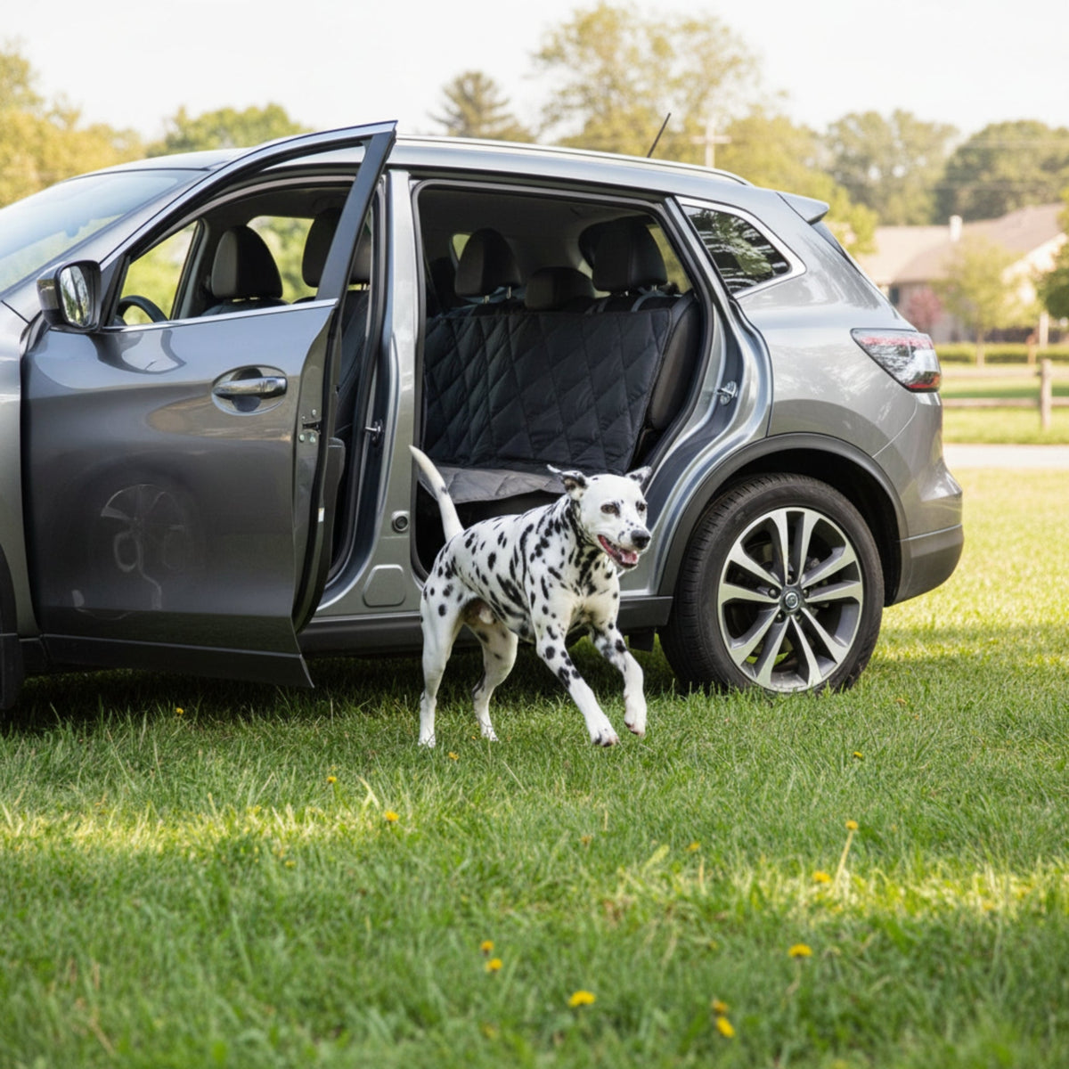 Pointer Autoschondecke für Rückbank by Doctor Bark – Premium Schutz, rutschfest & waschbar für entspannte Autofahrten mit Hund - Woofshack