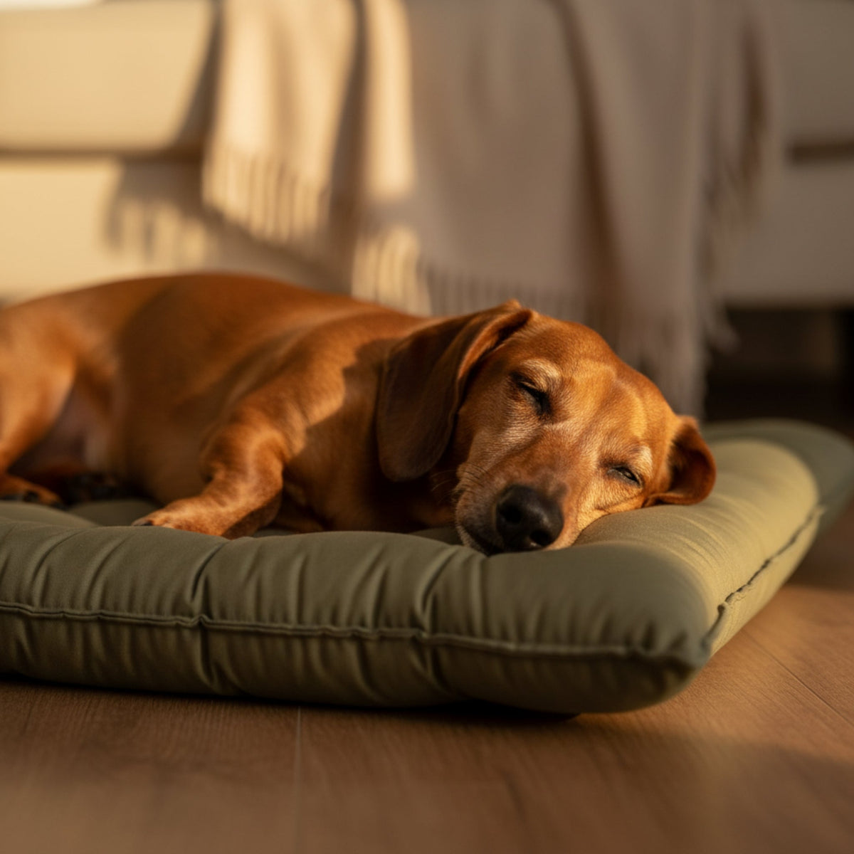 Pointer Hundekissen by Doctor Bark – Orthopädisches Premium - Hundebett mit Gelenkentlastung & Wärmespeicherung für schmerzfreien Schlafkomfort - Woofshack