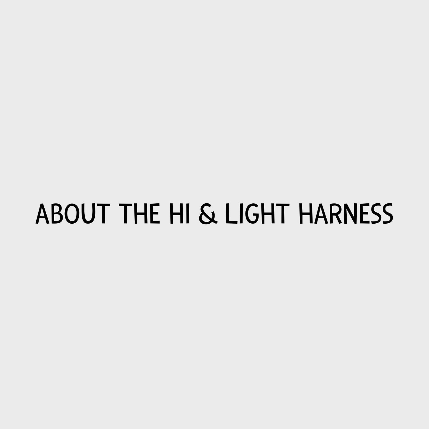 Video - Ruffwear Hi &amp; Light Harness