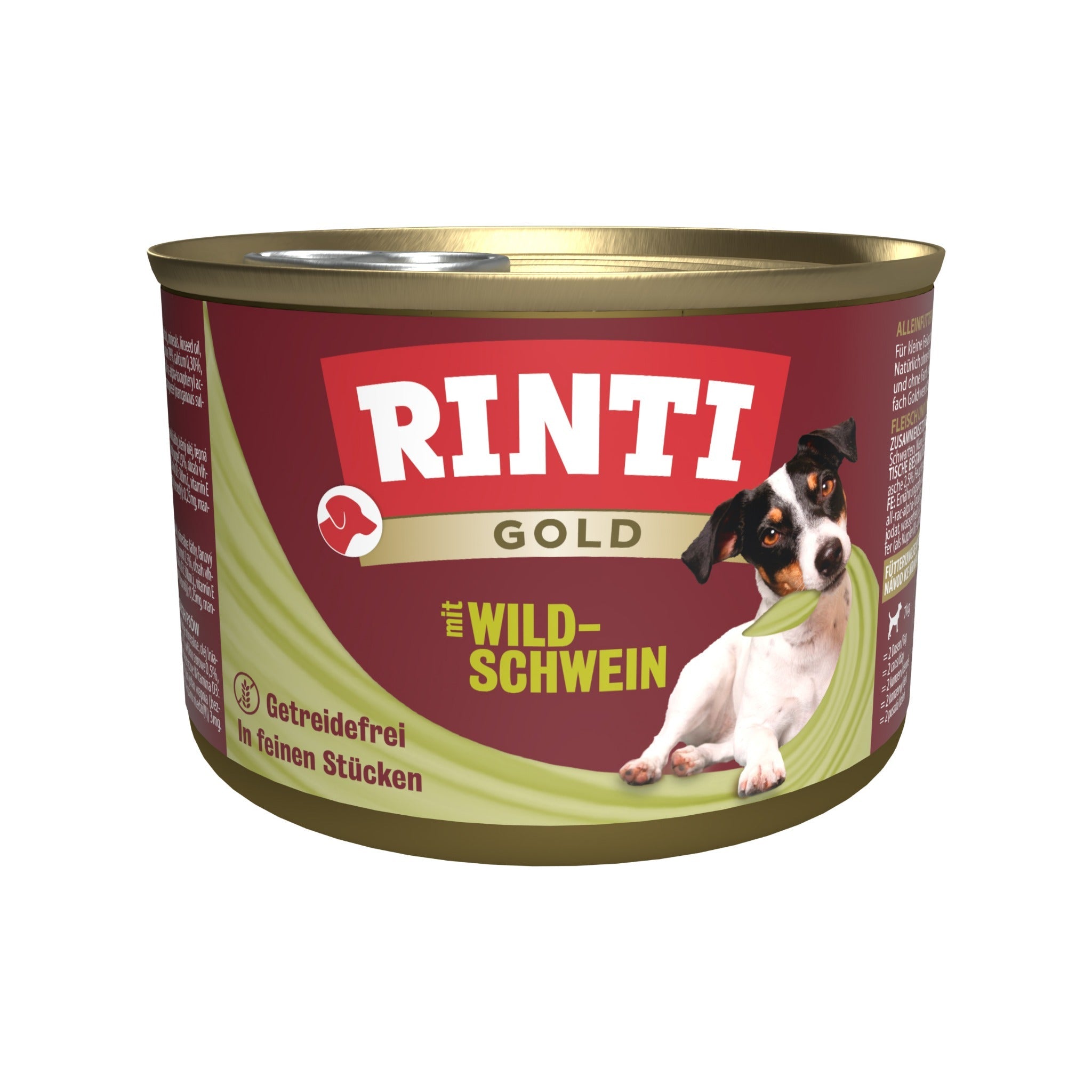 RINTI Gold Wildschwein - Hunde Nassfutter - Woofshack