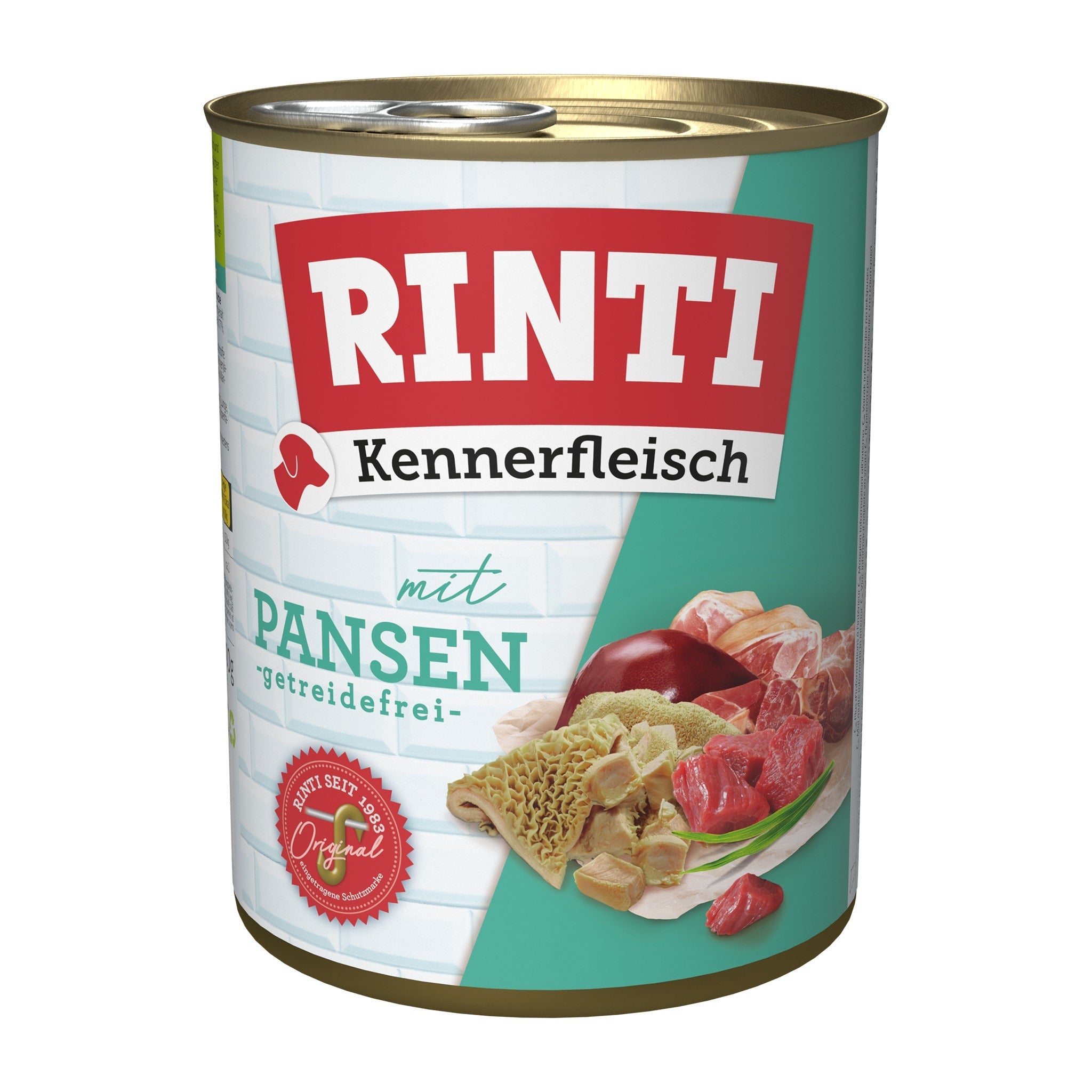 RINTI Kennerfleisch mit Pansen - Hunde Nassfutter - Woofshack