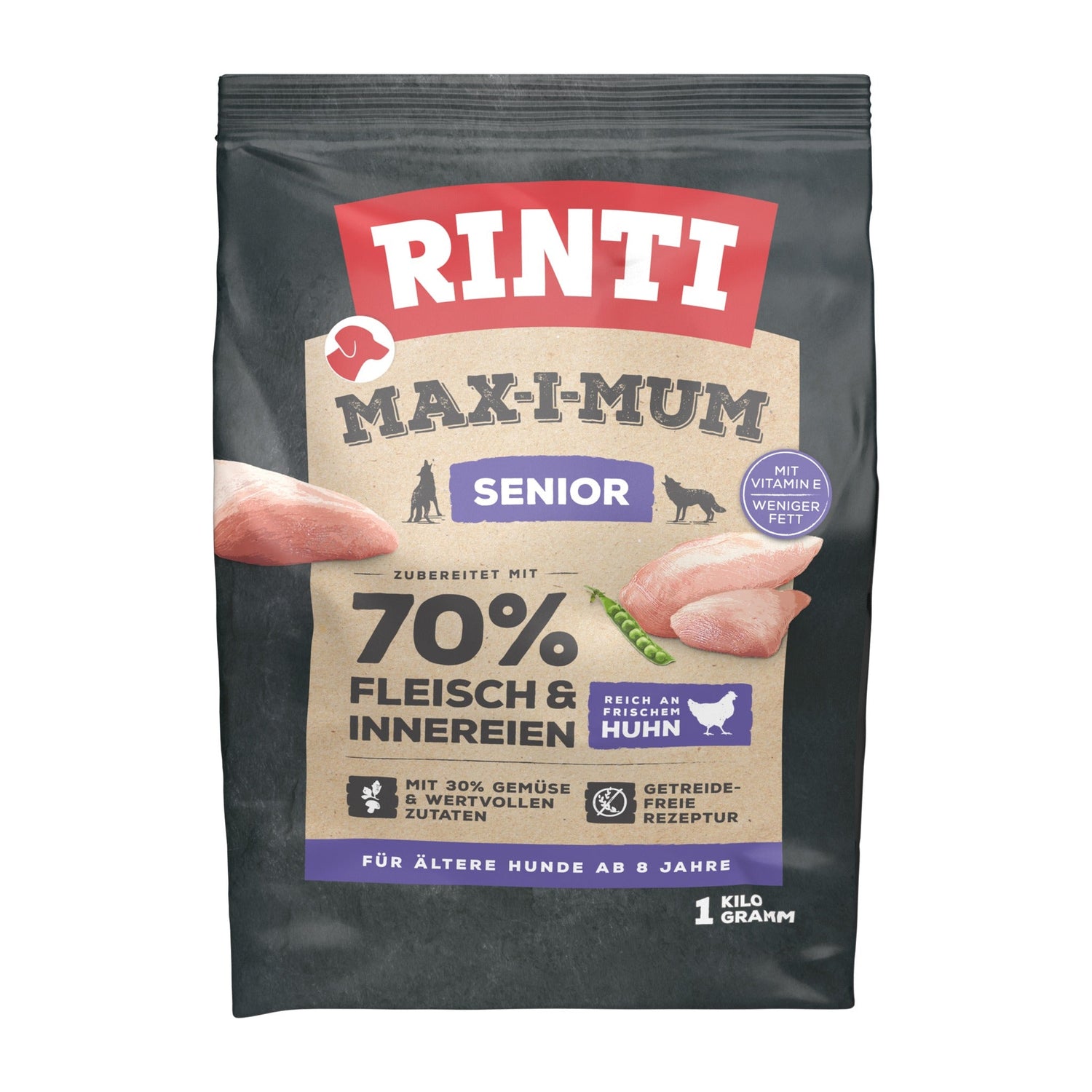 RINTI Max - i - Mum Senior Hundetrockenfutter - Huhn - Woofshack