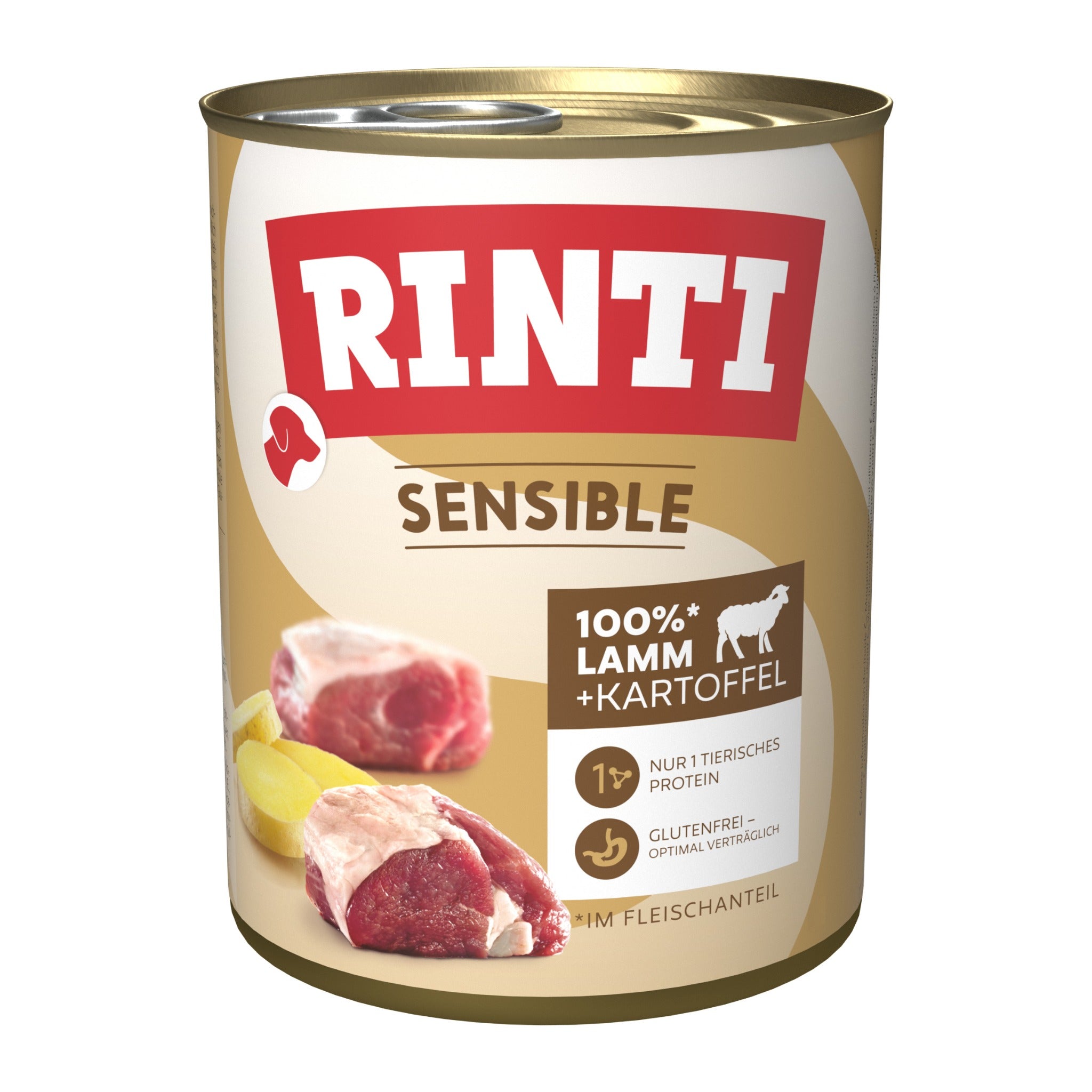 RINTI Sensible Lamm + Kartoffel - Hunde Nassfutter - Woofshack