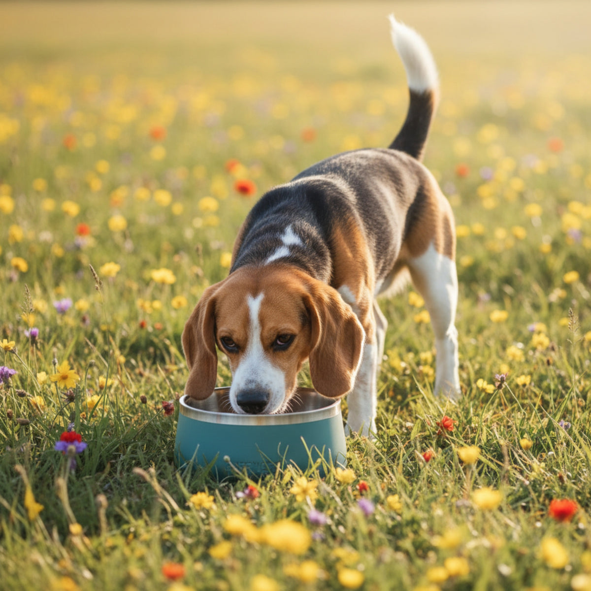 Ruffwear Basecamp Bowl – Robuster Premium Hundenapf aus Edelstahl für Outdoor-Abenteuer & Zuhause