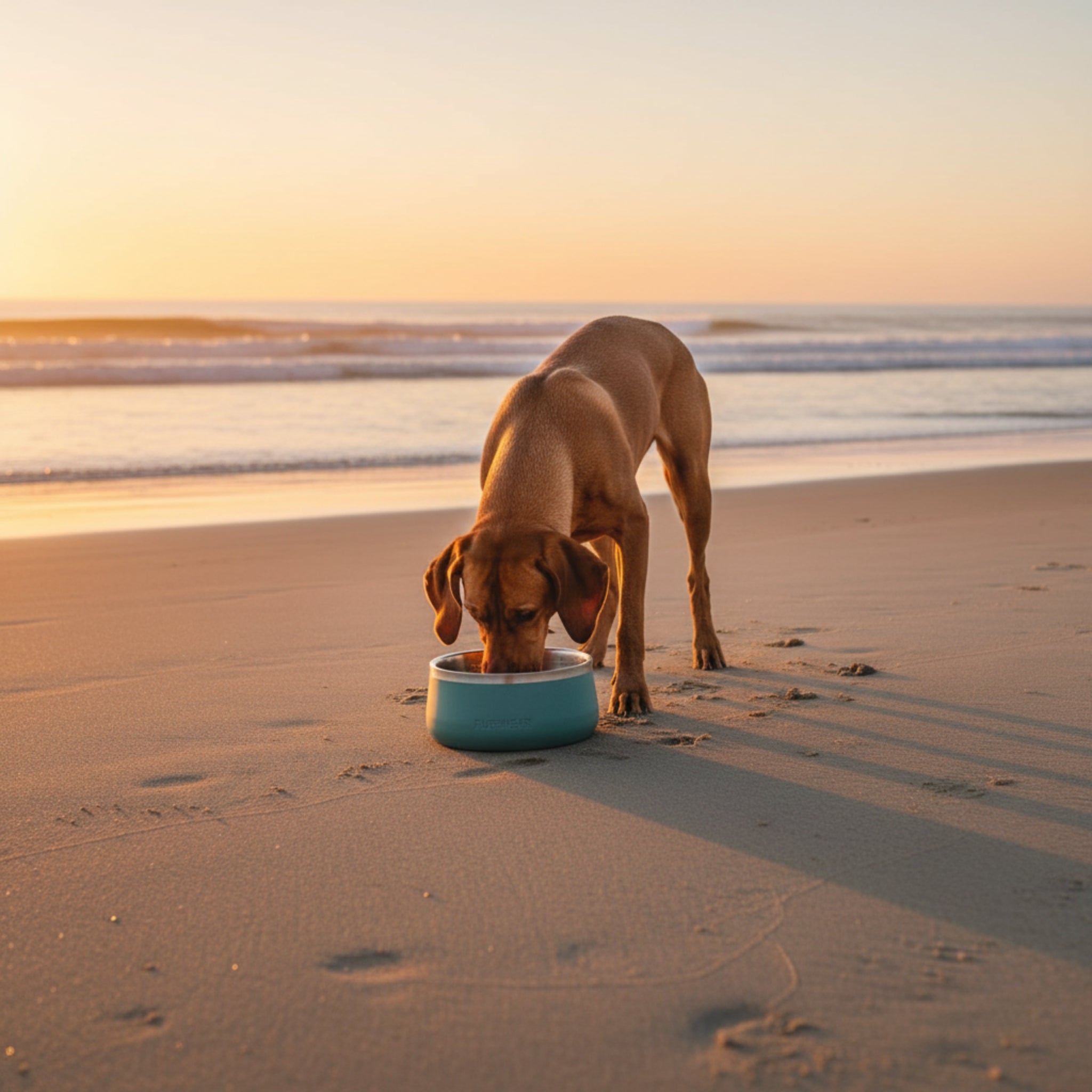 Ruffwear Basecamp Bowl – Robuster Premium Hundenapf aus Edelstahl für Outdoor-Abenteuer & Zuhause