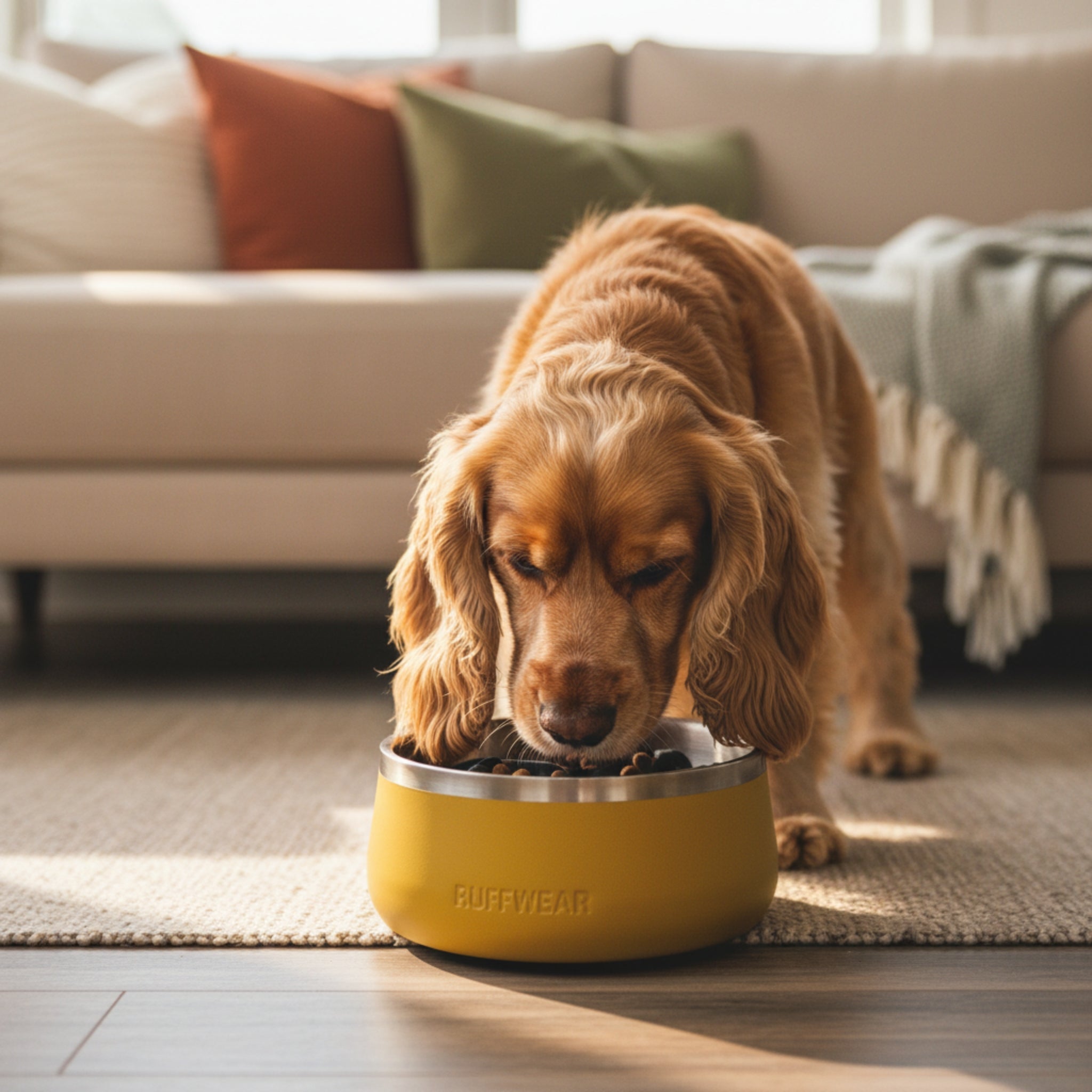 Ruffwear Basecamp Slow Feeder Insert – Anti - Schling - Einsatz für gesünderes Fressen & bessere Verdauung - Woofshack