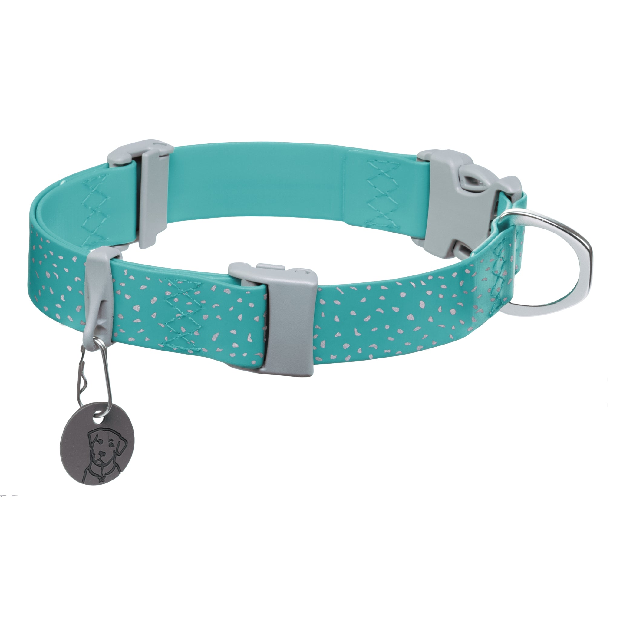 Ruffwear Confluence Collar – Wasserdichtes, geruchsneutrales Hundehalsband mit Reflektoren - Woofshack