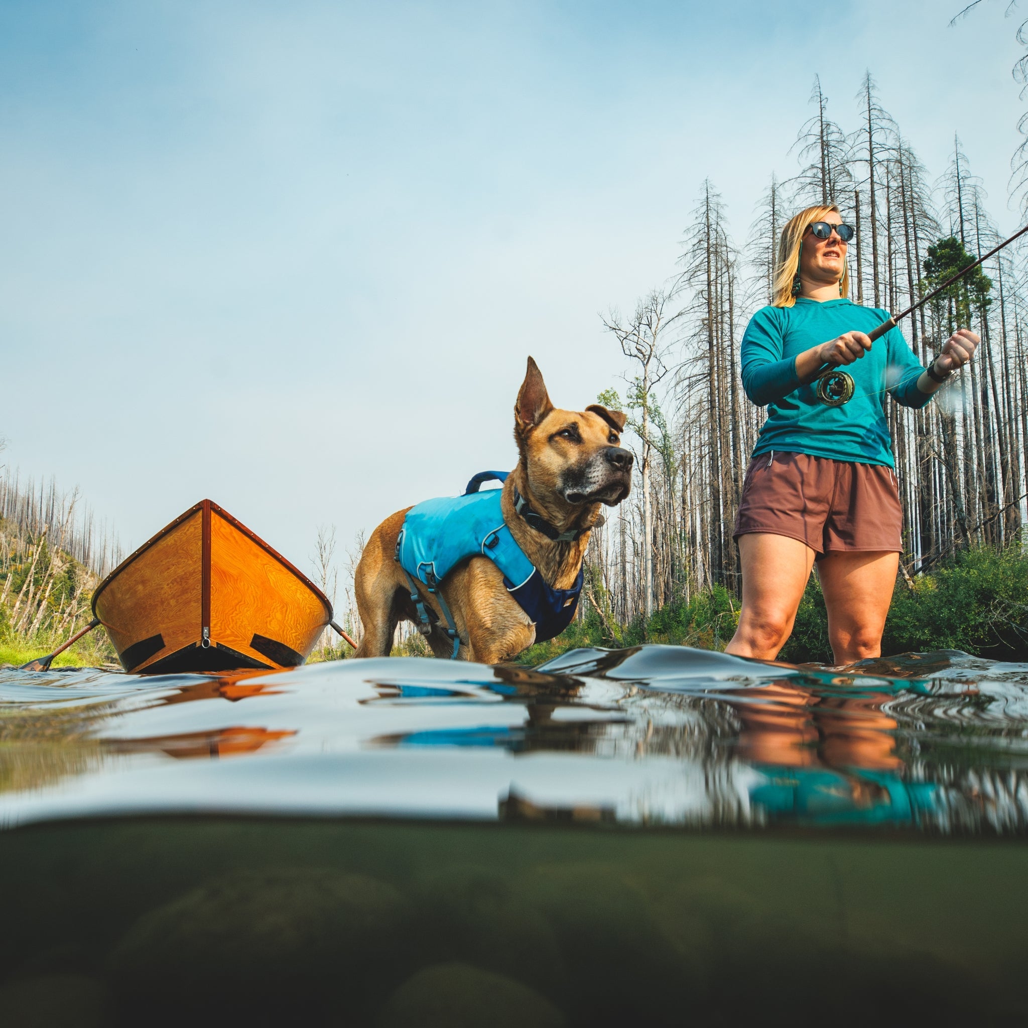Ruffwear Confluence Schwimmweste – Sicherheit & Auftrieb für Wasserabenteuer mit deinem Hund - Woofshack