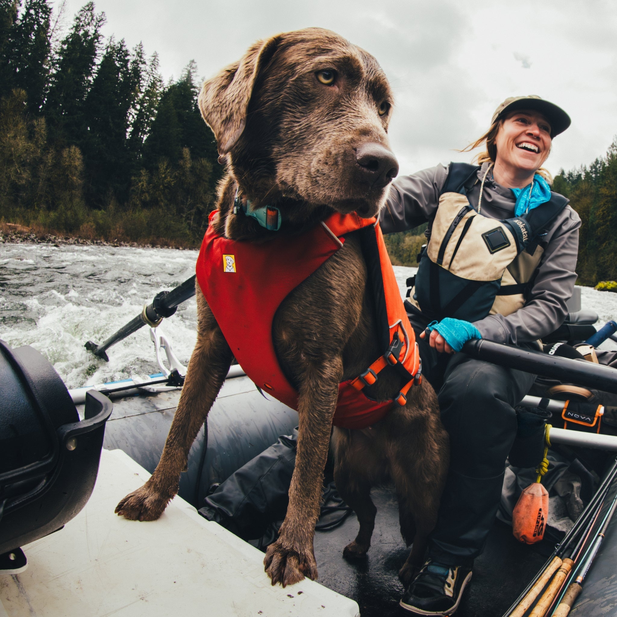 Ruffwear Confluence Schwimmweste – Sicherheit & Auftrieb für Wasserabenteuer mit deinem Hund - Woofshack