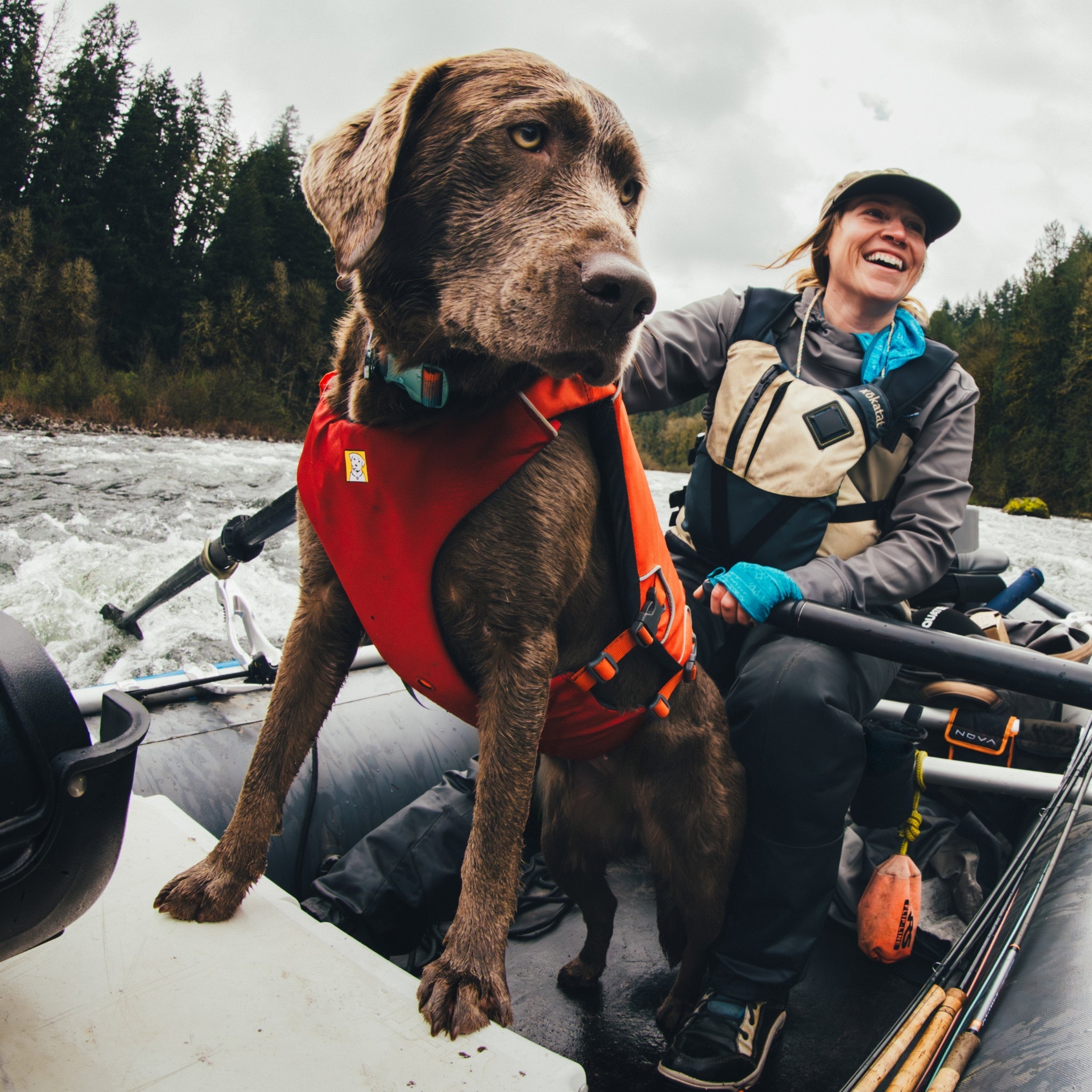 Ruffwear Confluence Schwimmweste – Sicherheit & Auftrieb für Wasserabenteuer mit deinem Hund - Woofshack