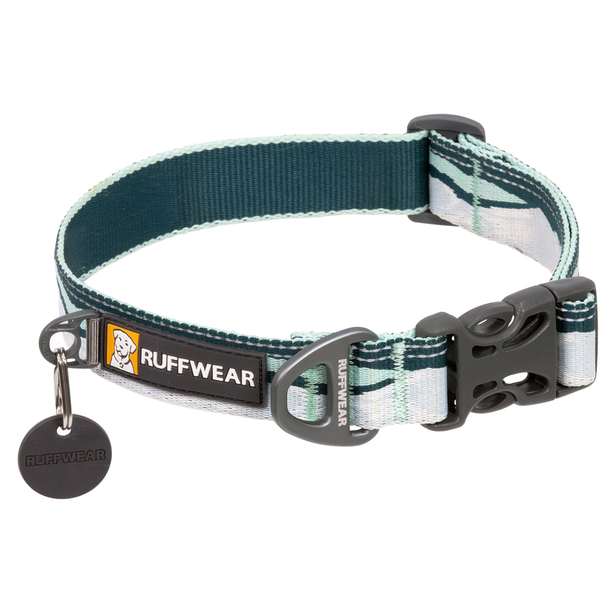 Ruffwear Crag Collar – Robustes Outdoor-Hundehalsband für Wandern, Klettern & Abenteuer | Wetterfest & Strapazierfähig - Woofshack