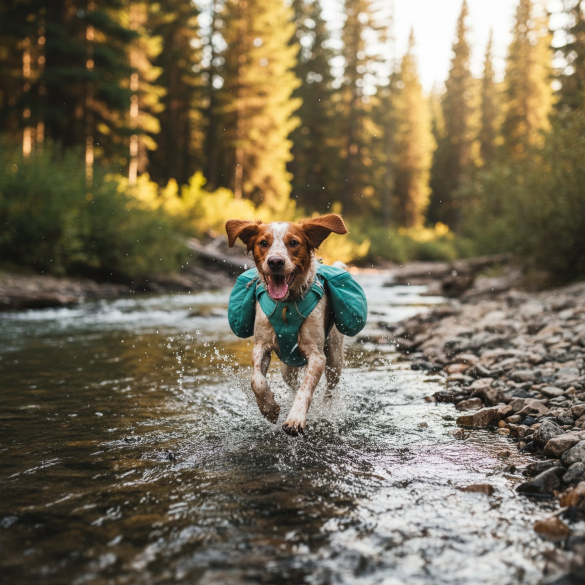 Ruffwear Front Range Day Pack – Hundegeschirr mit Packtaschen für Wanderungen & Outdoor - Abenteuer - Woofshack