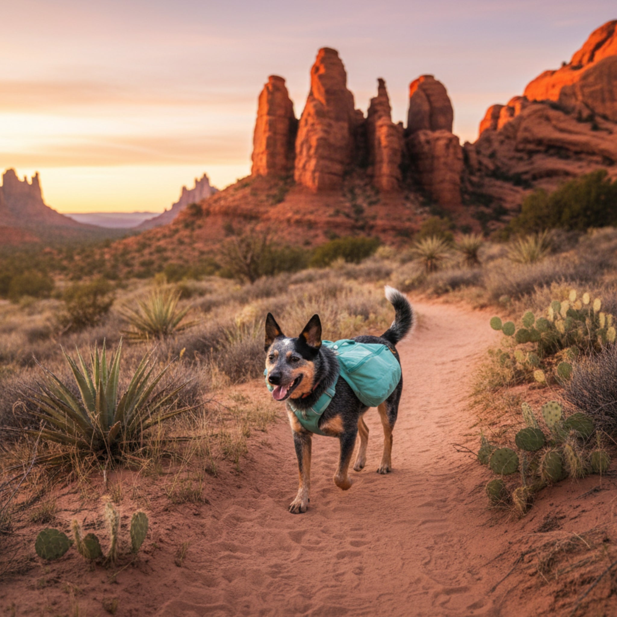 Ruffwear Front Range Day Pack – Hundegeschirr mit Packtaschen für Wanderungen & Outdoor - Abenteuer - Woofshack