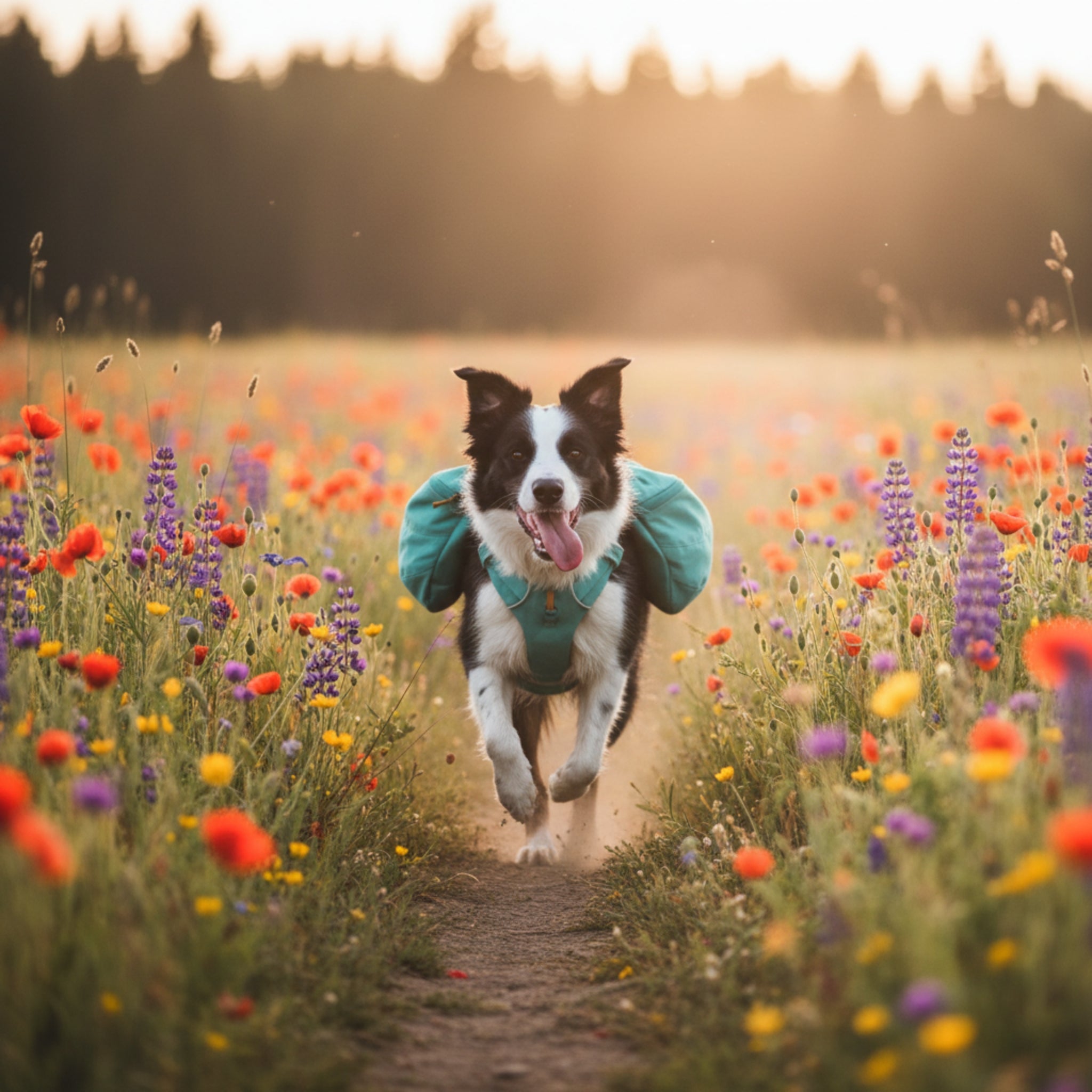 Ruffwear Front Range Day Pack – Hundegeschirr mit Packtaschen für Wanderungen & Outdoor - Abenteuer - Woofshack