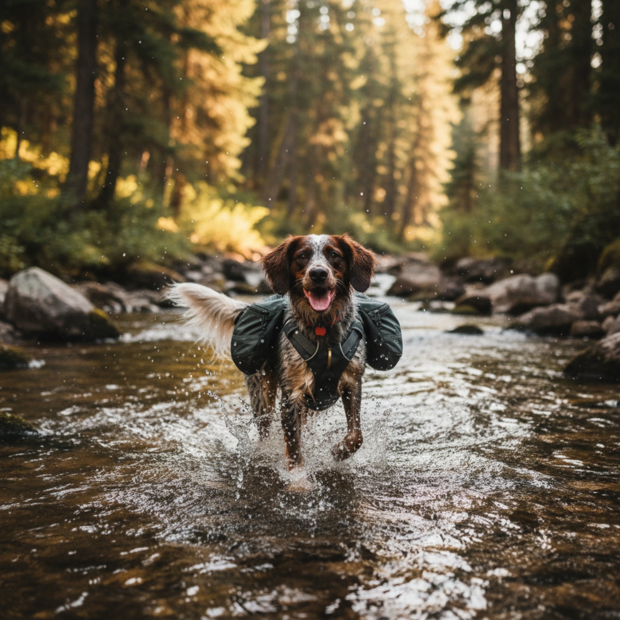 Ruffwear Front Range Day Pack – Hundegeschirr mit Packtaschen für Wanderungen & Outdoor - Abenteuer - Woofshack