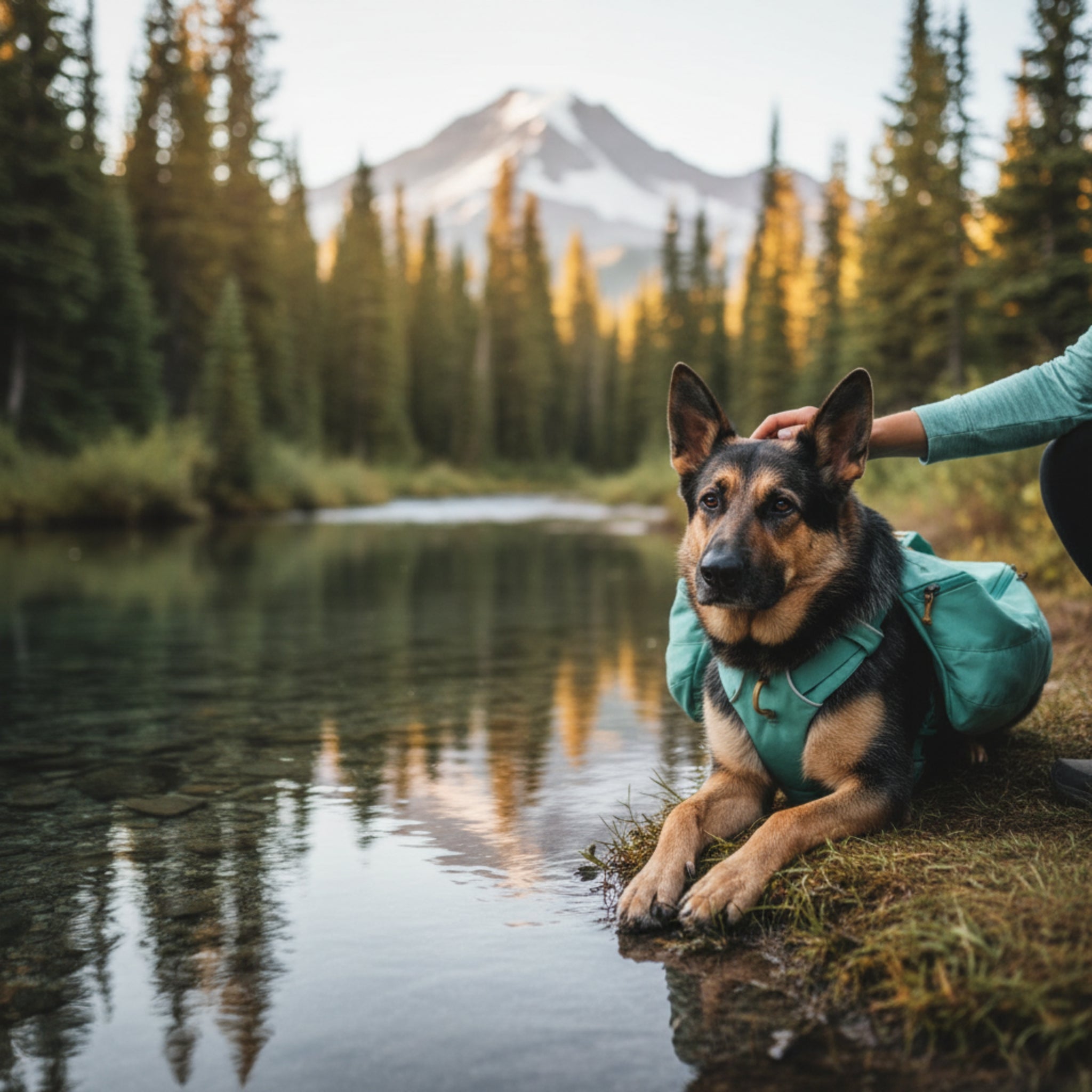 Ruffwear Front Range Day Pack – Hundegeschirr mit Packtaschen für Wanderungen & Outdoor - Abenteuer - Woofshack