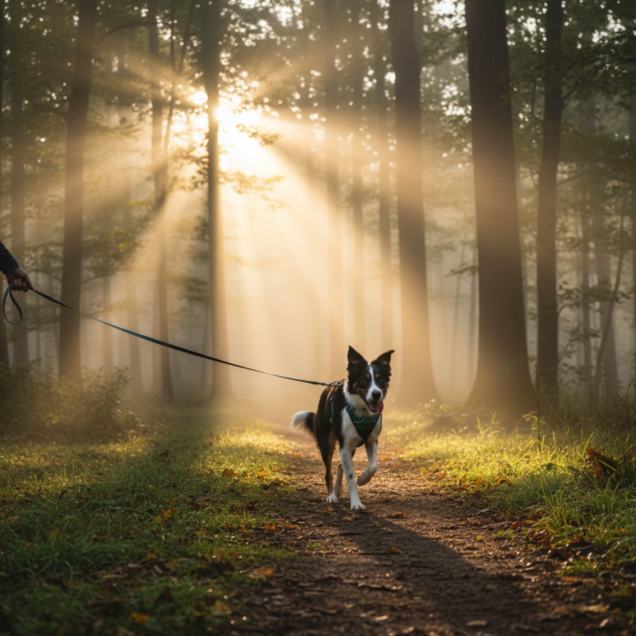 Ruffwear Hi & Light Leash – Ultraleichte Premium - Hundeleine für aktive Hunde, Wanderungen & Training | Robust, komfortabel & perfekt für Abenteurer - Woofshack