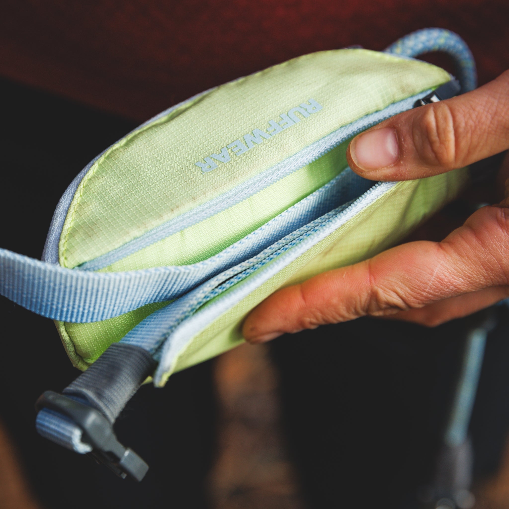 Ruffwear Hitch Hiker Leash – Premium Hüftleine mit verstellbarer Seilleine für freihändiges Wandern mit aktiven Hunden - Woofshack