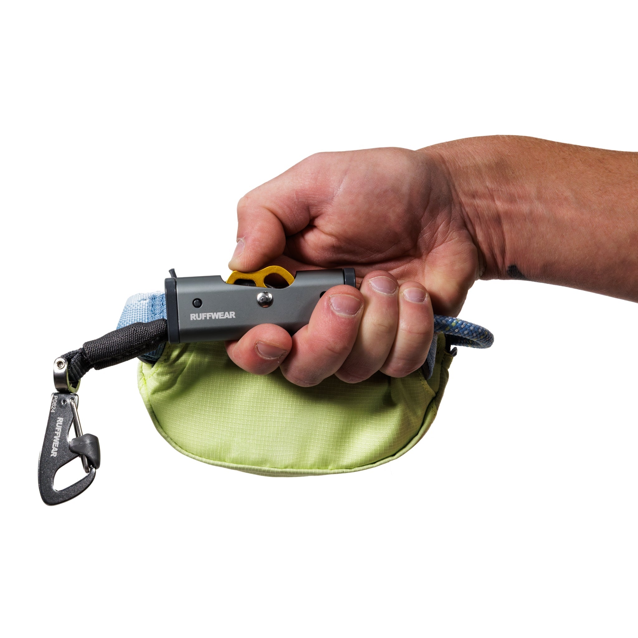 Ruffwear Hitch Hiker Leash – Premium Hüftleine mit verstellbarer Seilleine für freihändiges Wandern mit aktiven Hunden - Woofshack