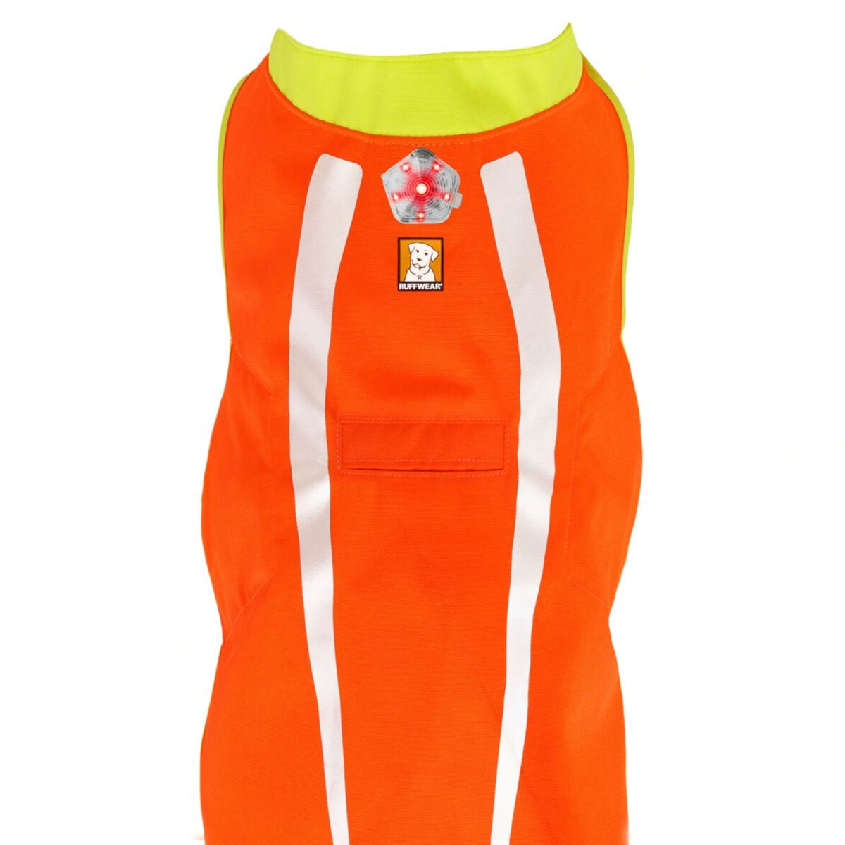 Ruffwear Lumenglow High-Vis Vest – Hochsichtbarkeits-Hundeweste mit Reflektoren für sichere Abendspaziergänge & Outdoor-Abenteuer bei Dämmerung, Nebel und Dunkelheit - Woofshack