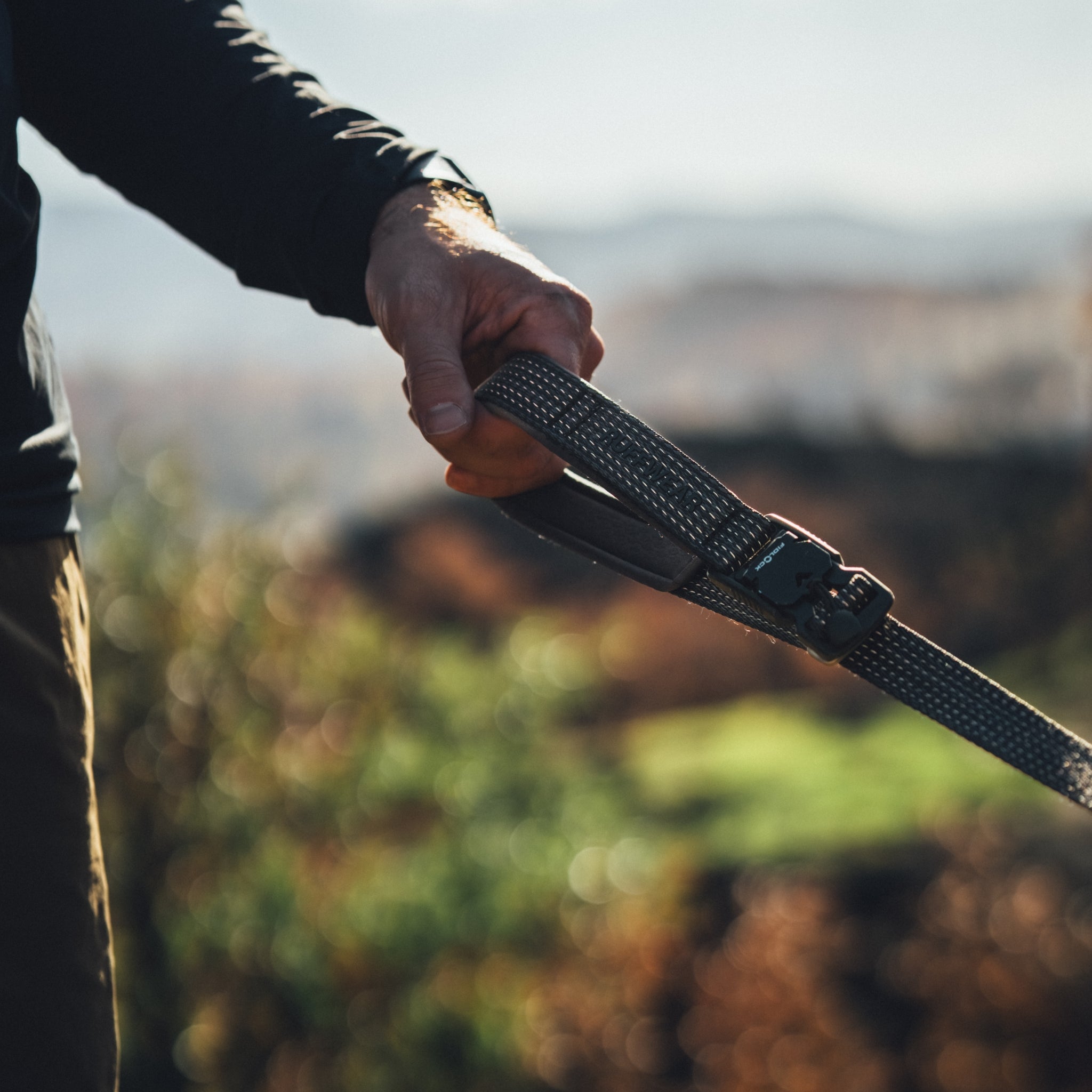 Ruffwear Ridgeline Leash – Reflektierende Hundeleine mit Crux Karabiner für sichere Abenteuer bei Tag und Nacht - Woofshack