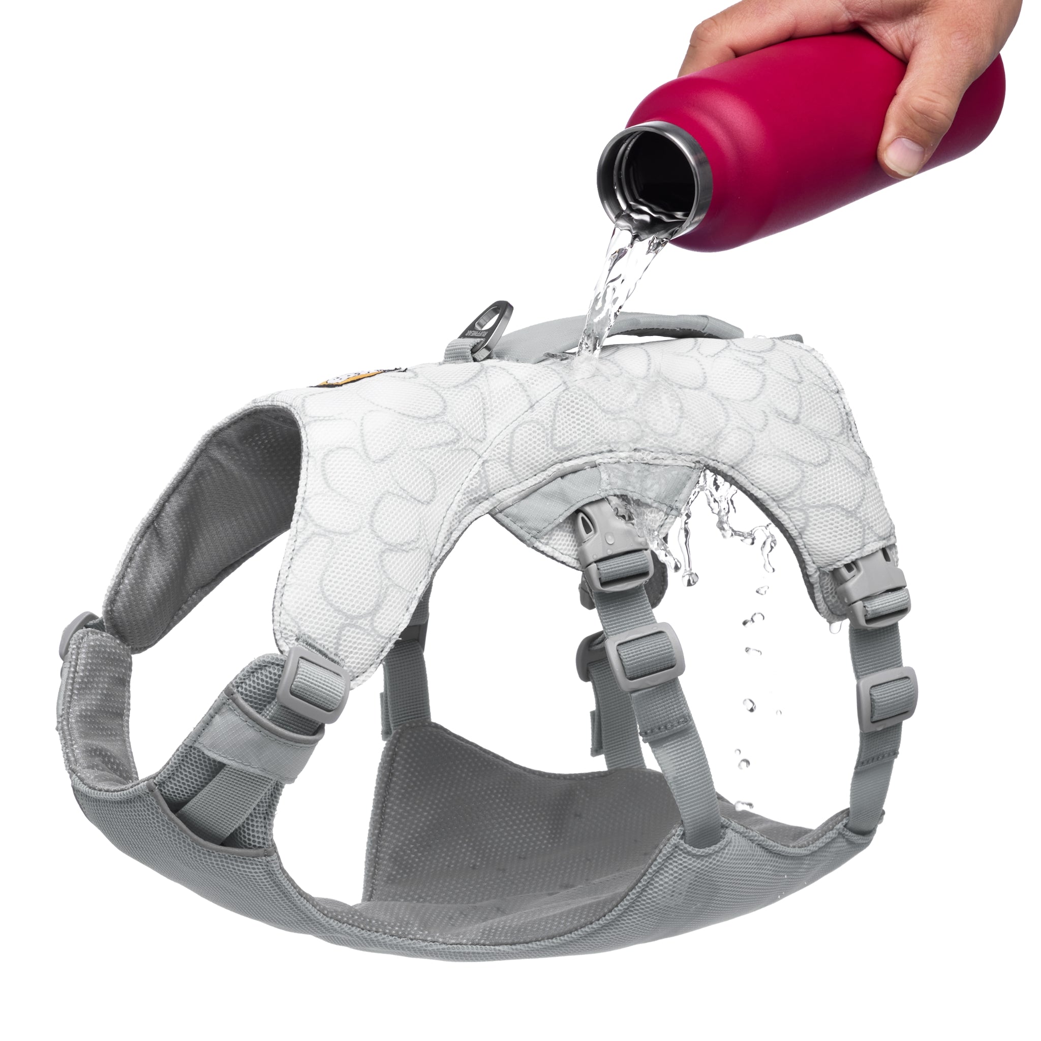 Ruffwear Swamp Cooler Harness – Kühlgeschirr für Hunde bei Hitze mit reflektierenden Elementen - Woofshack