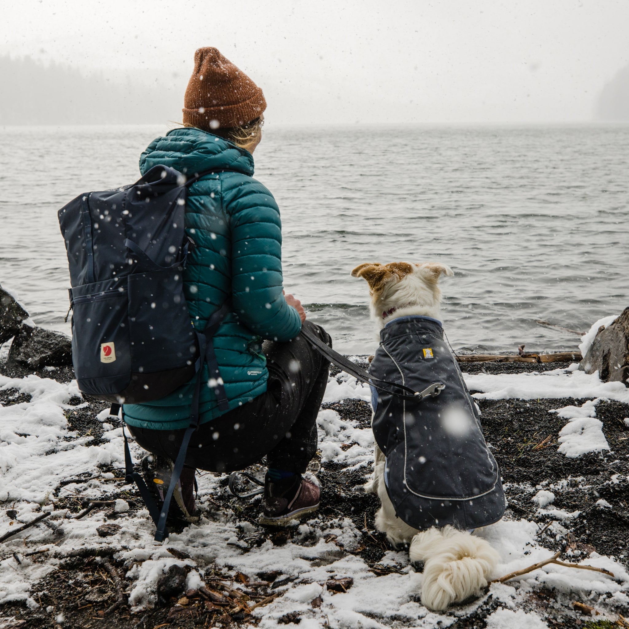 Ruffwear Switchbak Hundeleine - Rutschfester Griff für Kontrolle bei Nässe & Regen - Woofshack