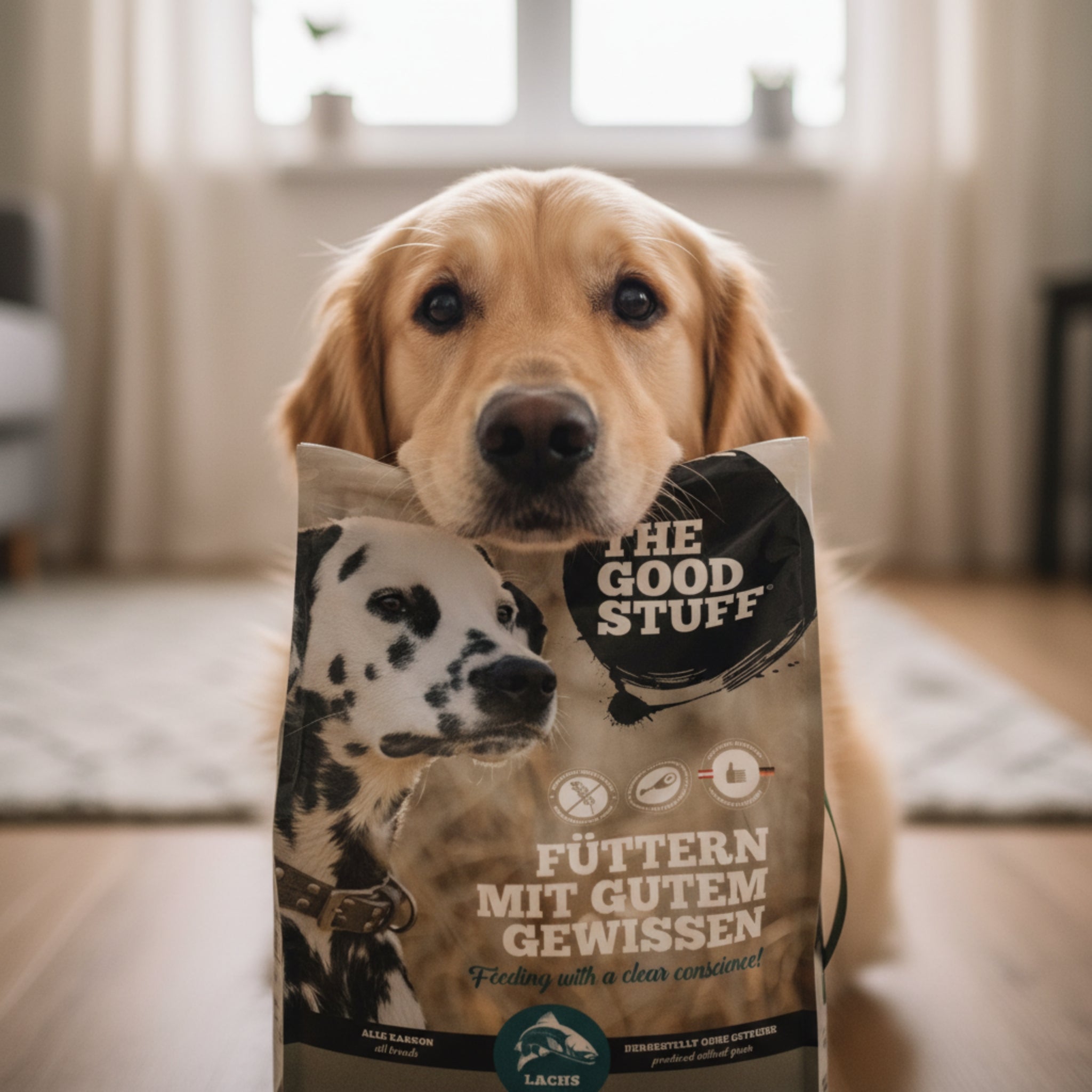 The Goodstuff Adult Dogs Lachs Trockenfutter – Getreidefreie Premium - Vollnahrung für vitale, gesunde Hunde - Woofshack