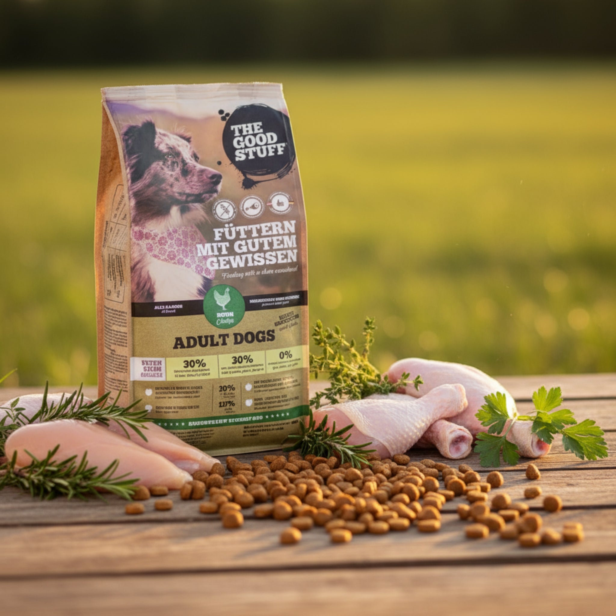 The Goodstuff Adult Dogs Trockenfutter, Huhn - Woofshack