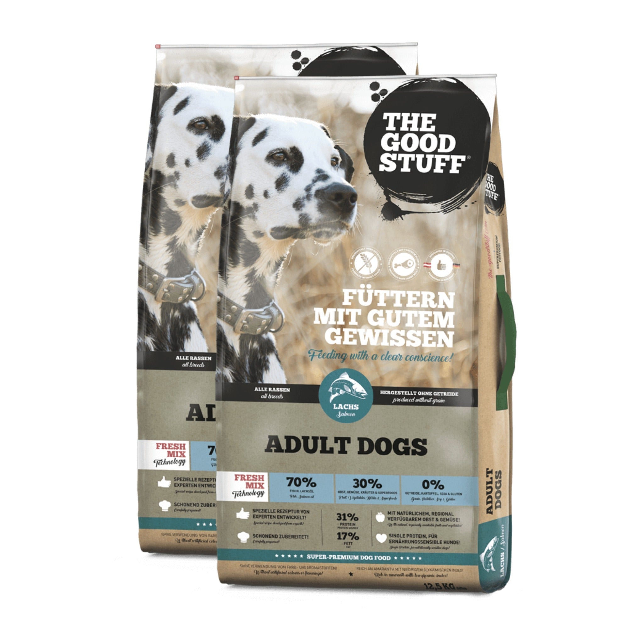 The Goodstuff Adult Dogs Trockenfutter, Lachs - Woofshack