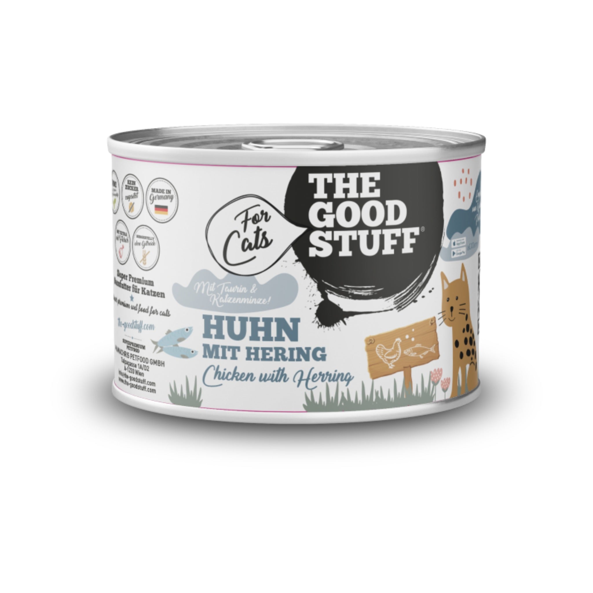 The Goodstuff Huhn mit Hering - Katzen Nassfutter - Woofshack