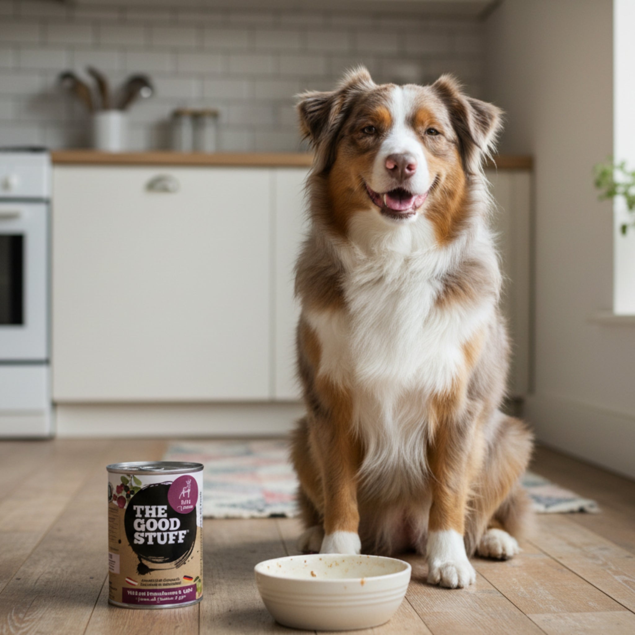 The Goodstuff Hunde Nassfutter Wild mit Preiselbeeren & Apfel – 70% Fleischanteil, getreidefrei, natürlich & gesund für alle Rassen - Woofshack