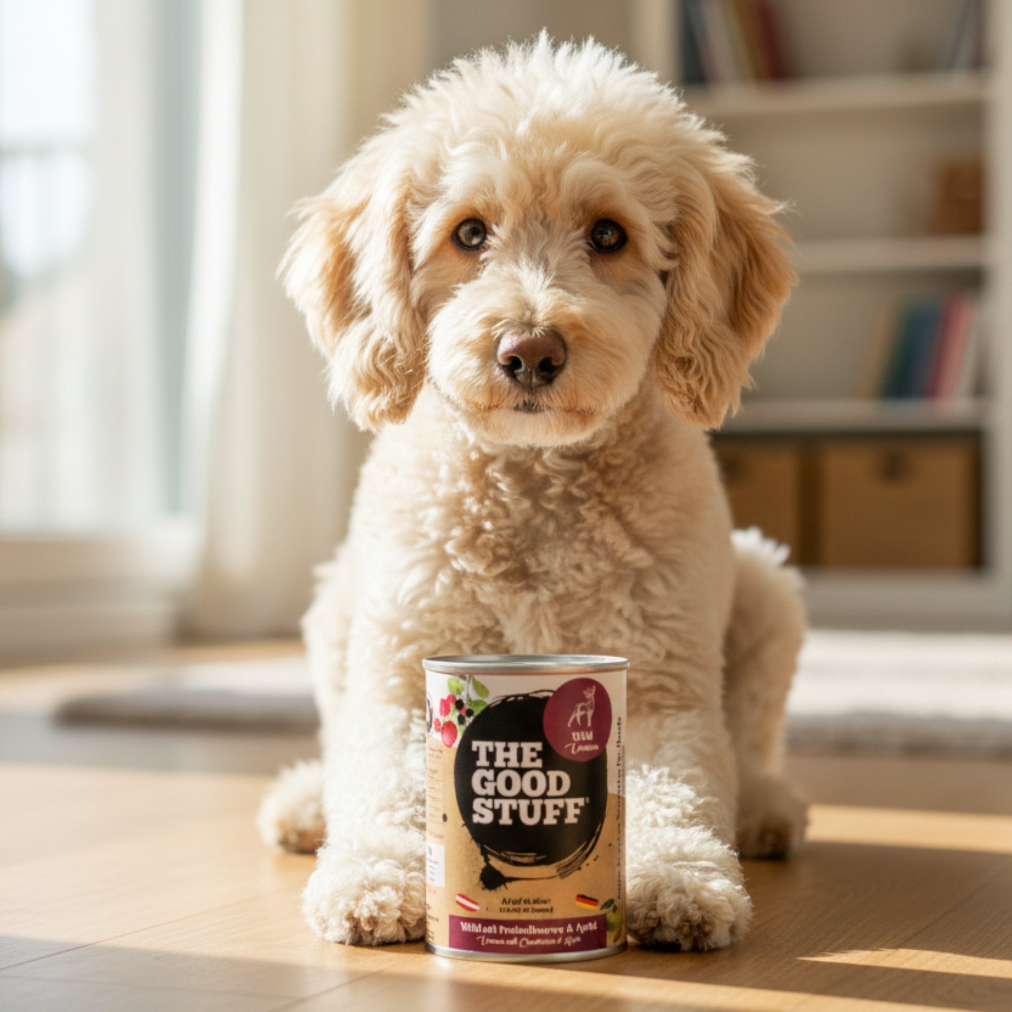 The Goodstuff Hunde Nassfutter Wild mit Preiselbeeren & Apfel – 70% Fleischanteil, getreidefrei, natürlich & gesund für alle Rassen - Woofshack