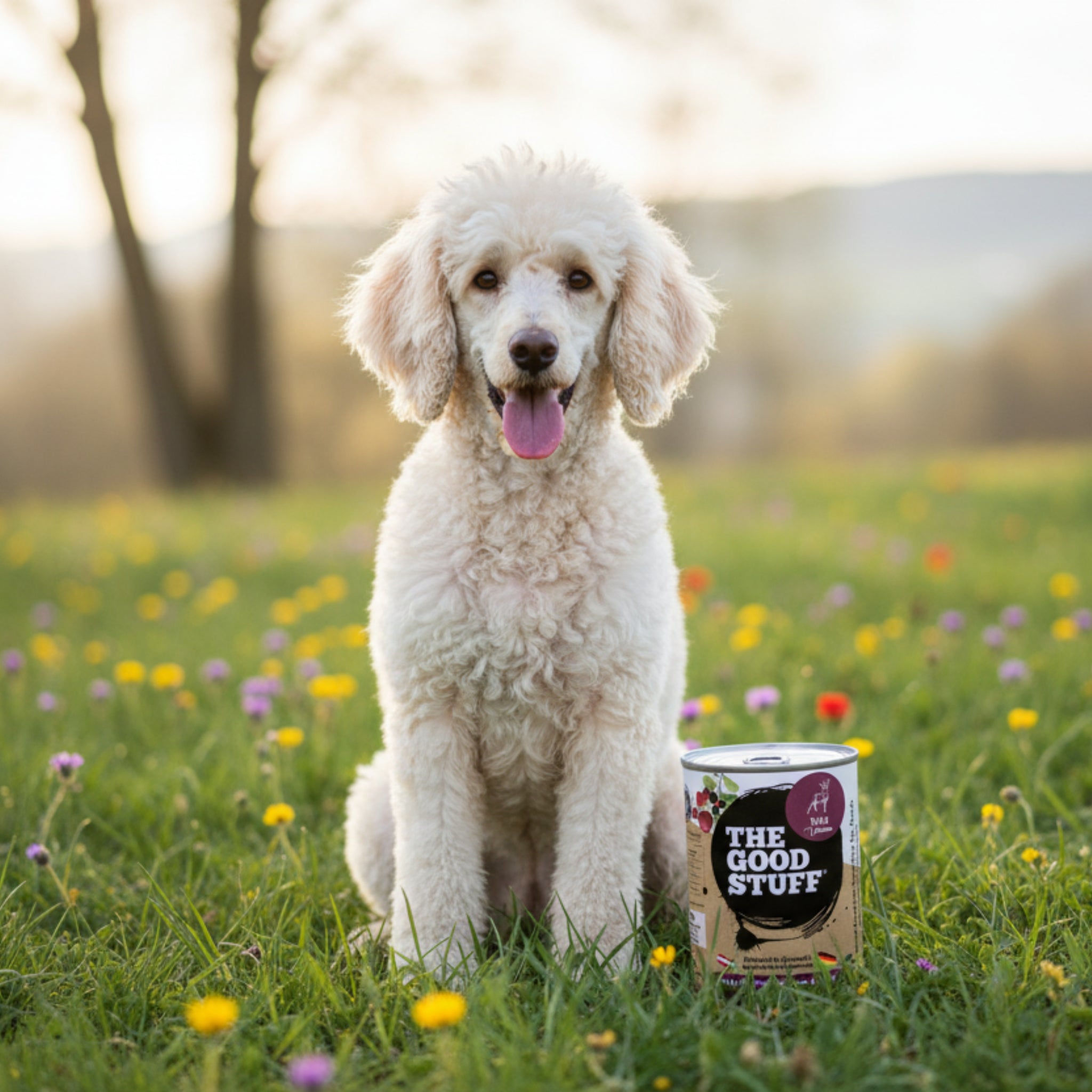 The Goodstuff Hunde Nassfutter Wild mit Preiselbeeren & Apfel – 70% Fleischanteil, getreidefrei, natürlich & gesund für alle Rassen - Woofshack