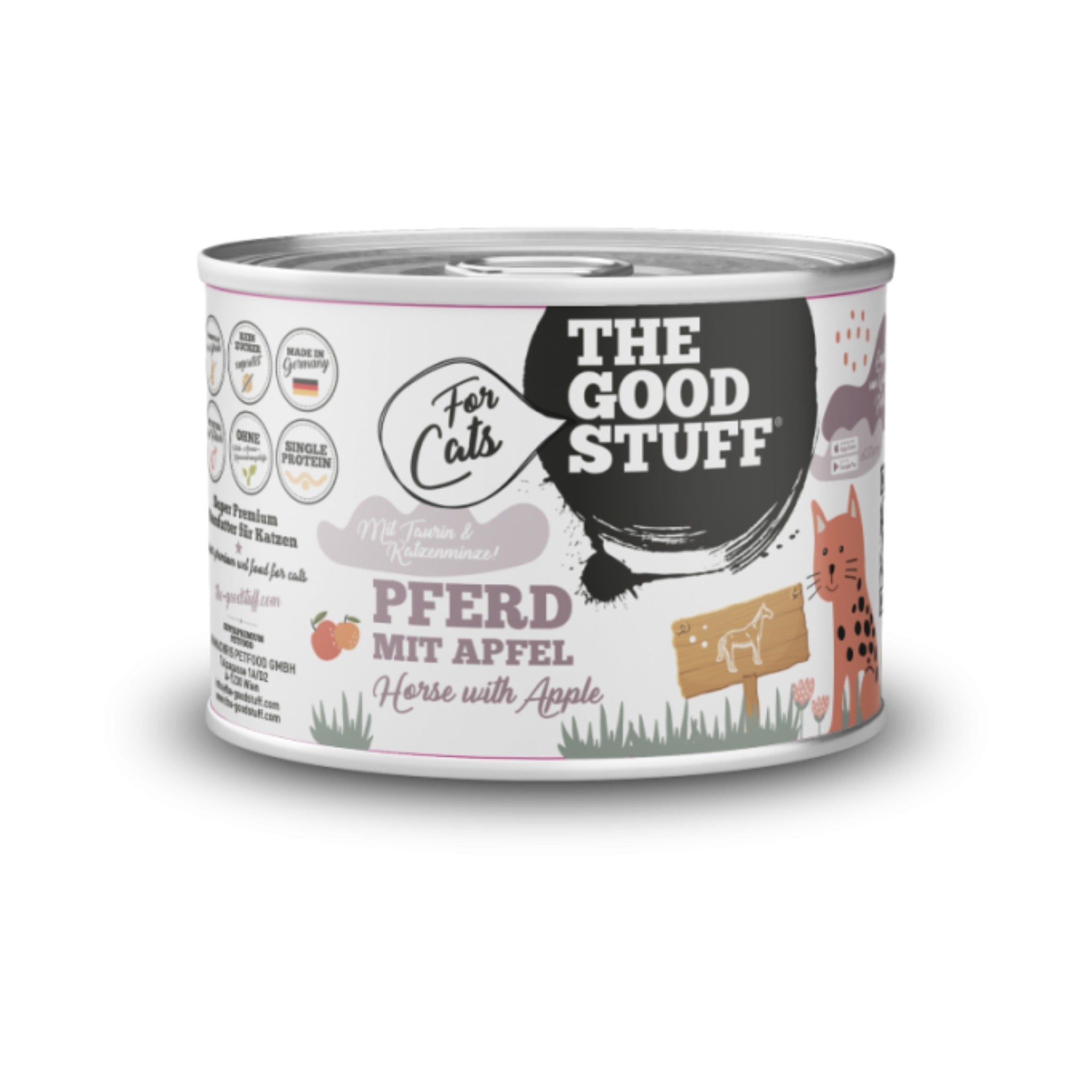 The Goodstuff Pferd mit Apfel - Katzen Nassfutter - Woofshack